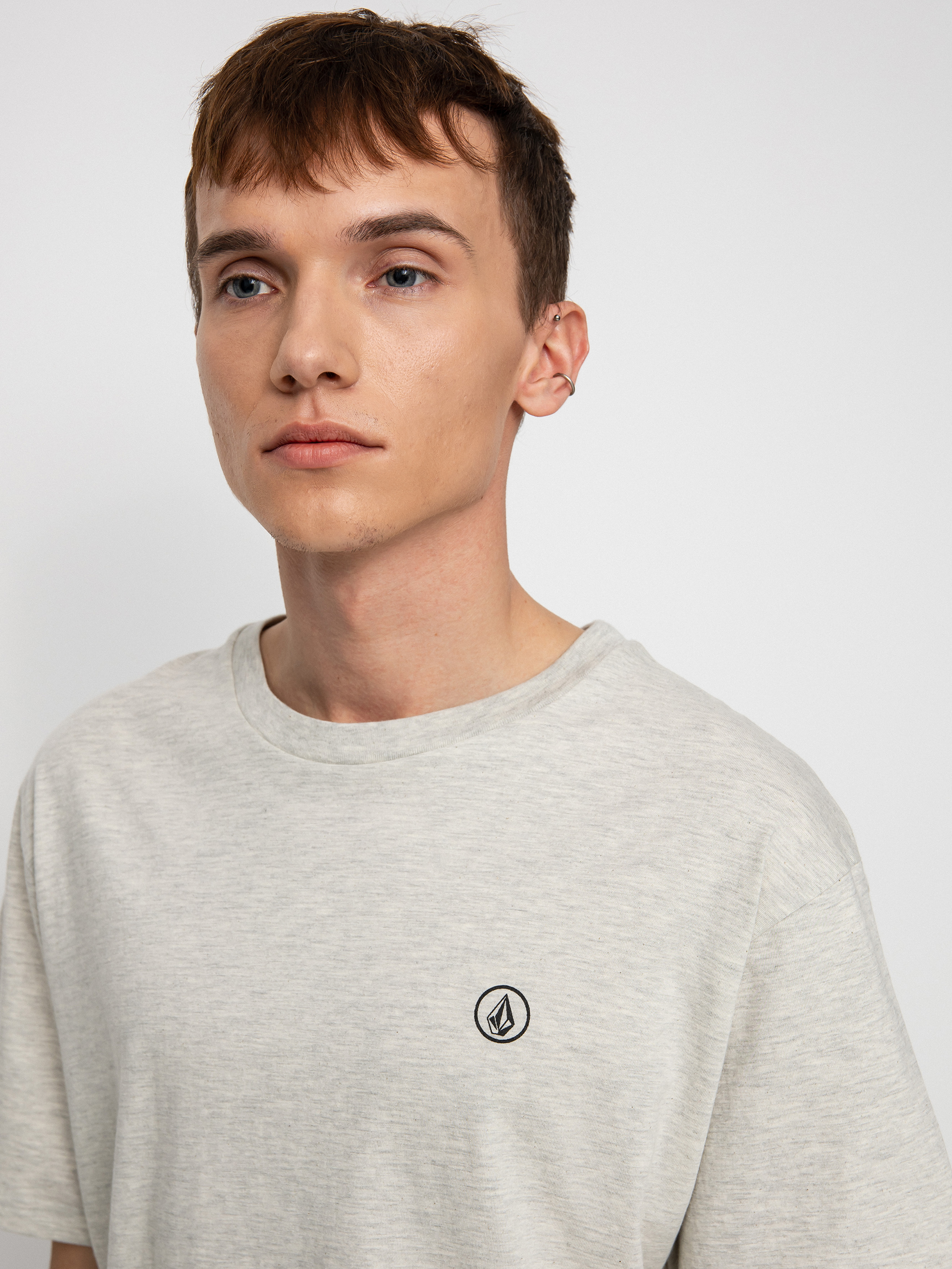 T-shirt Volcom Circle Blanks Hth (bone heather)