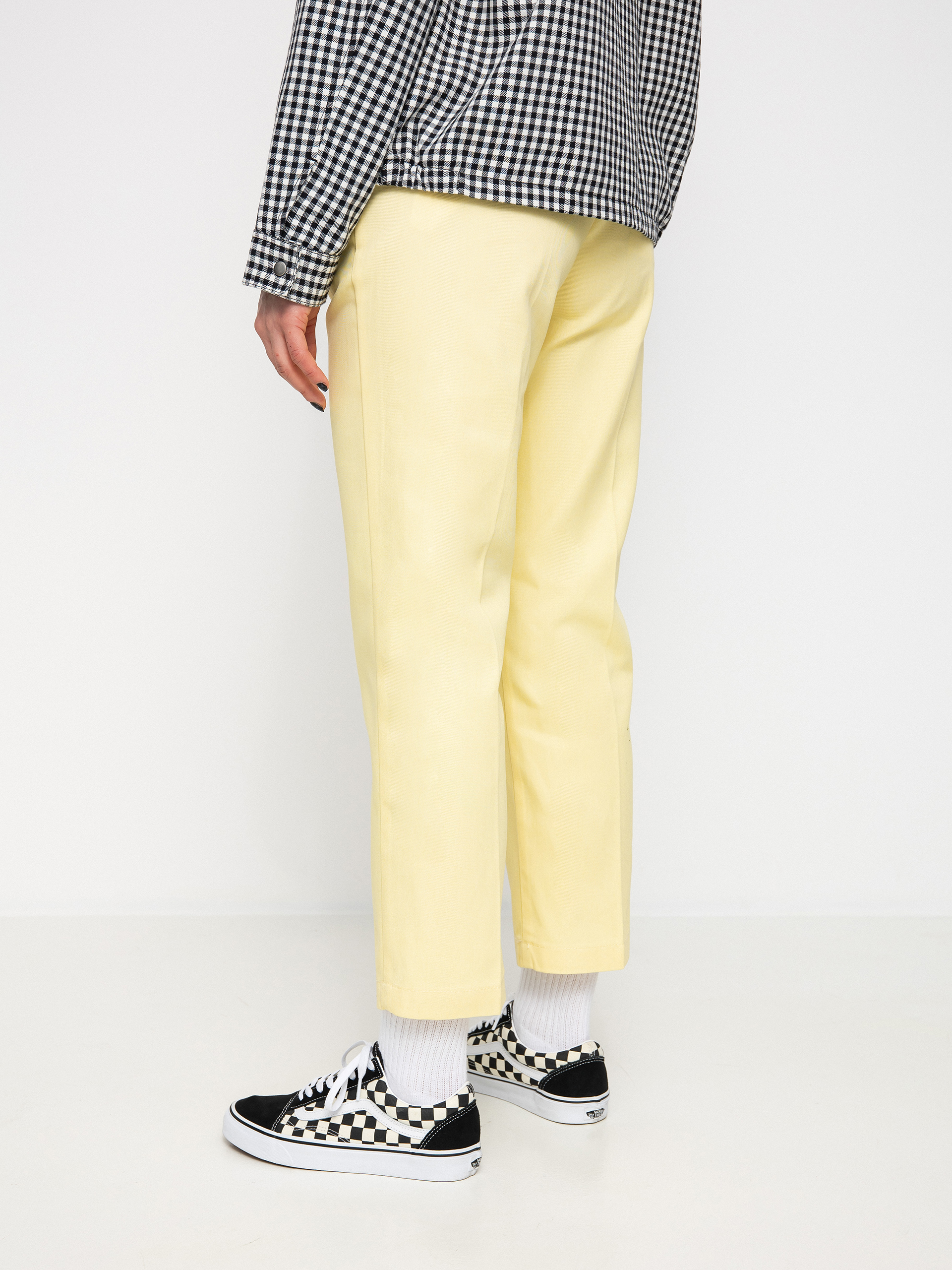 Spodnie Dickies 874 Cropped Wmn (pale banana)