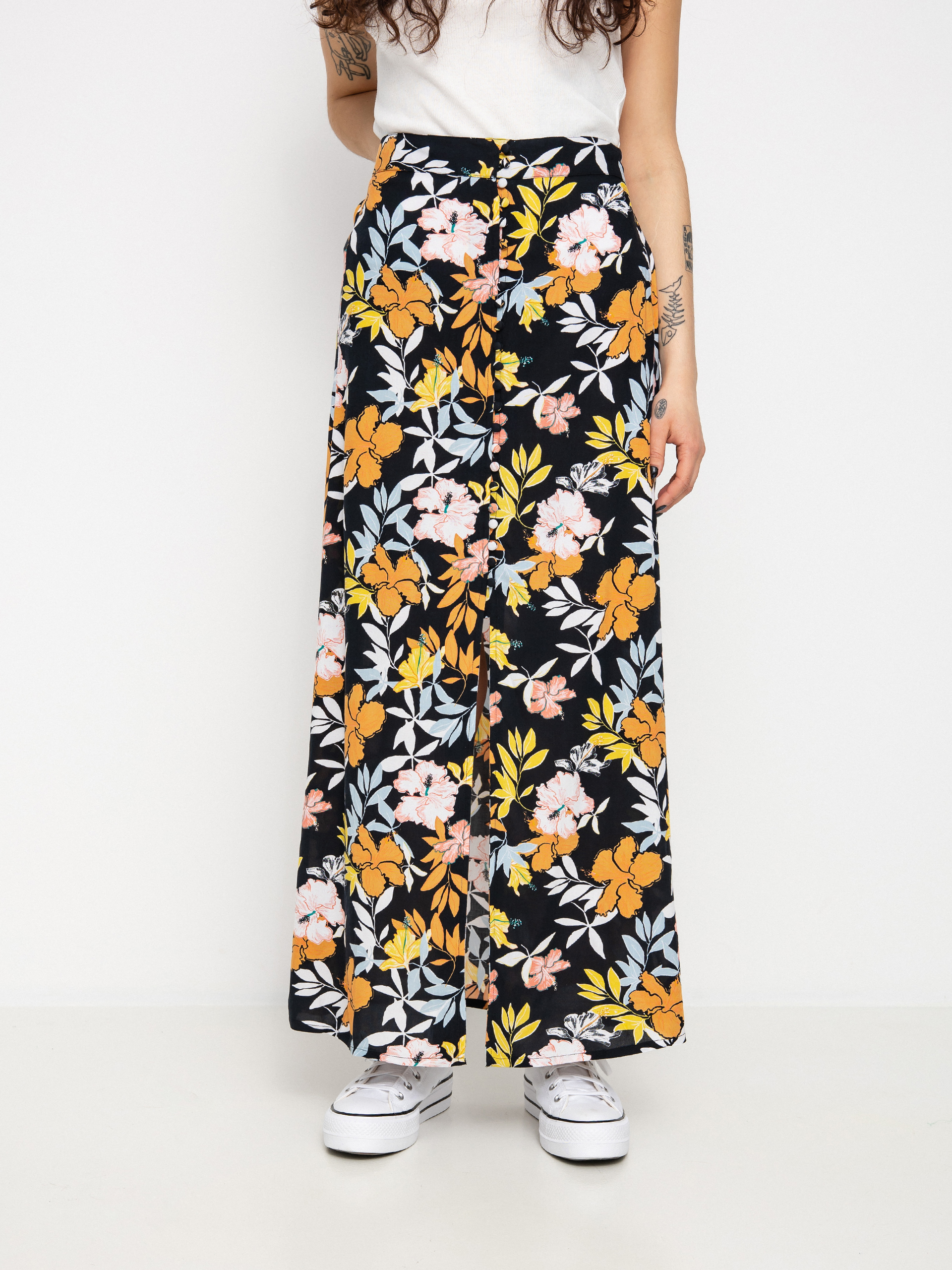 Spódnica Roxy Sunset Shimmer Wmn (anthracite island vibes)