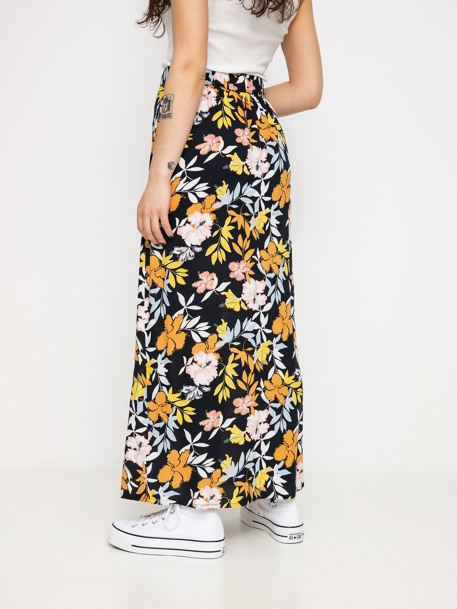 Spódnica Roxy Sunset Shimmer Wmn (anthracite island vibes)