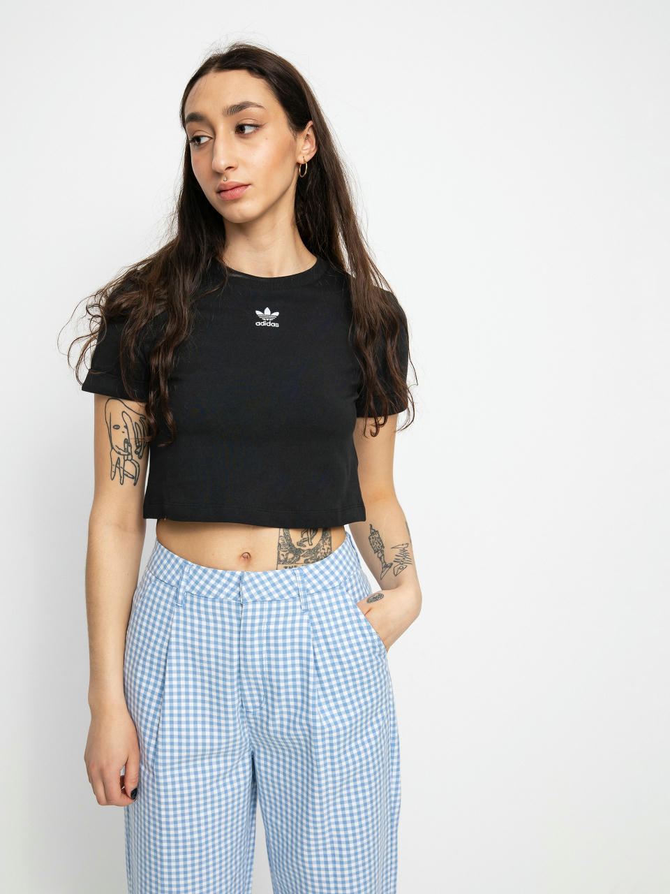 T-shirt adidas Originals Crop Top Wmn (black)