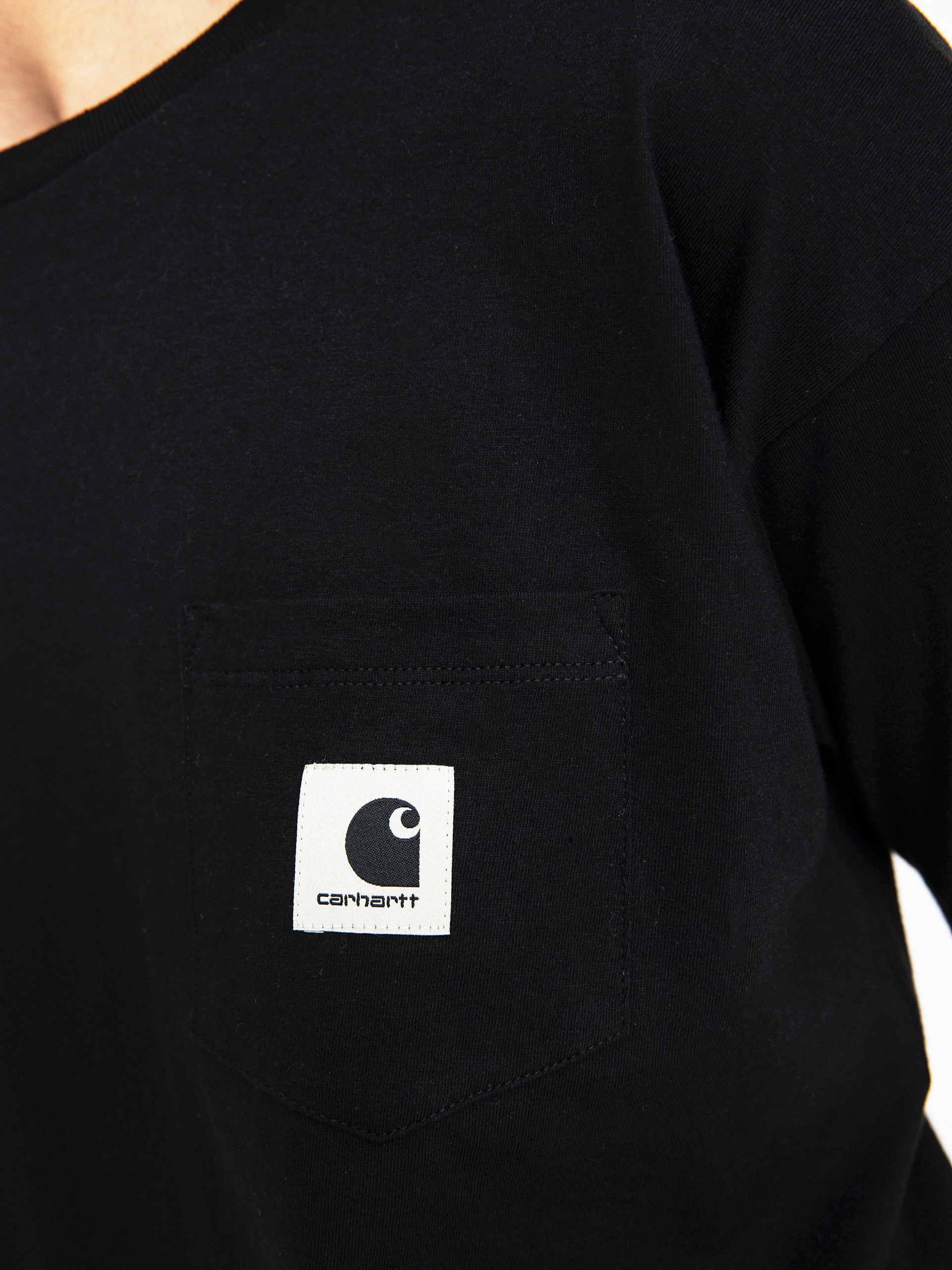 T-shirt Carhartt WIP Pocket Wmn (black)
