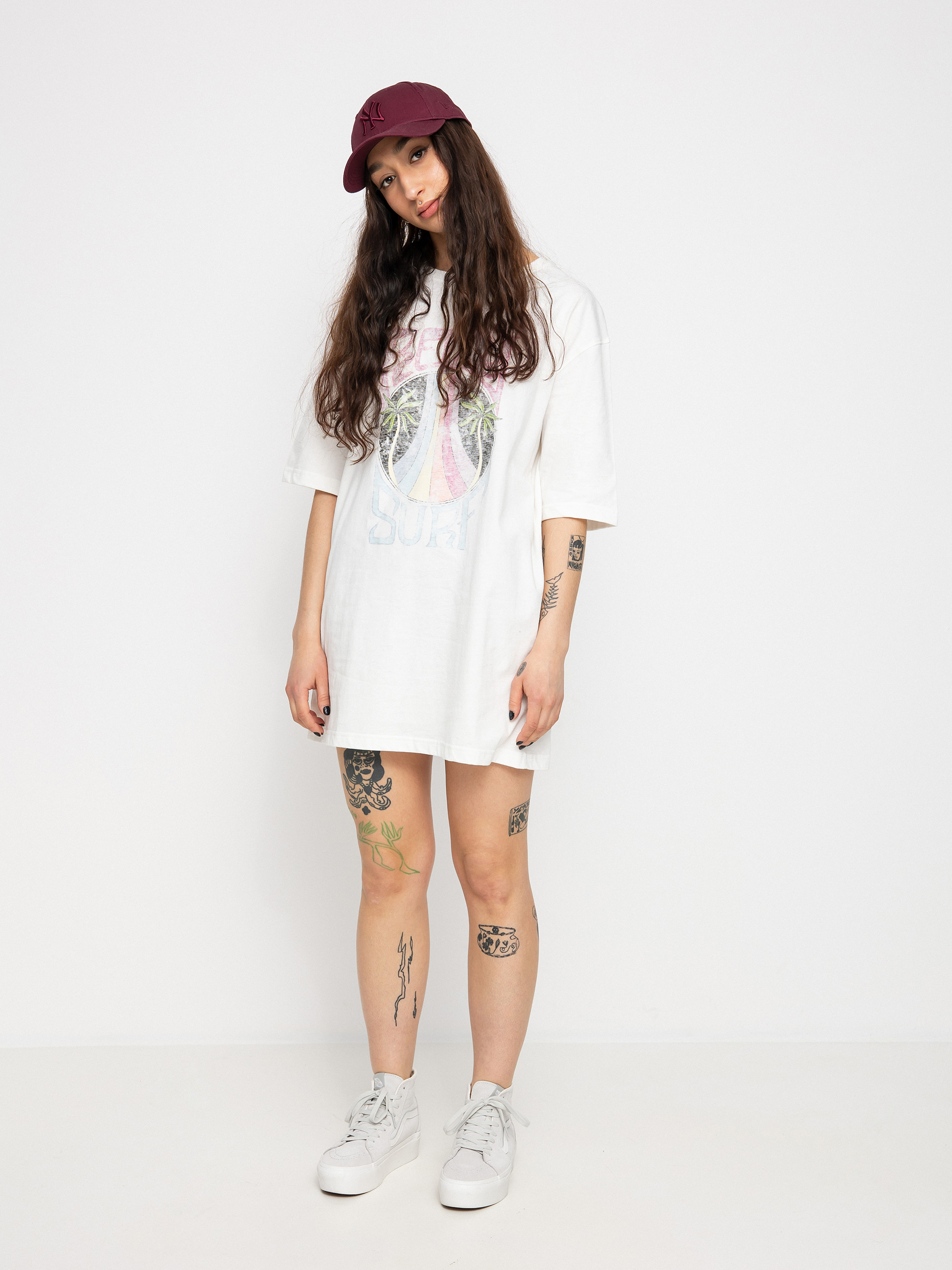 T-shirt Roxy Come To The Beach A Wmn (snow white)