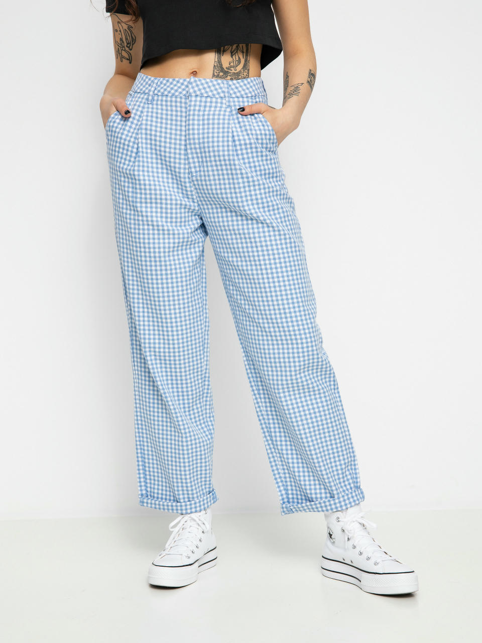 Spodnie Brixton Victory Trouser Wmn (casa blanca blue)