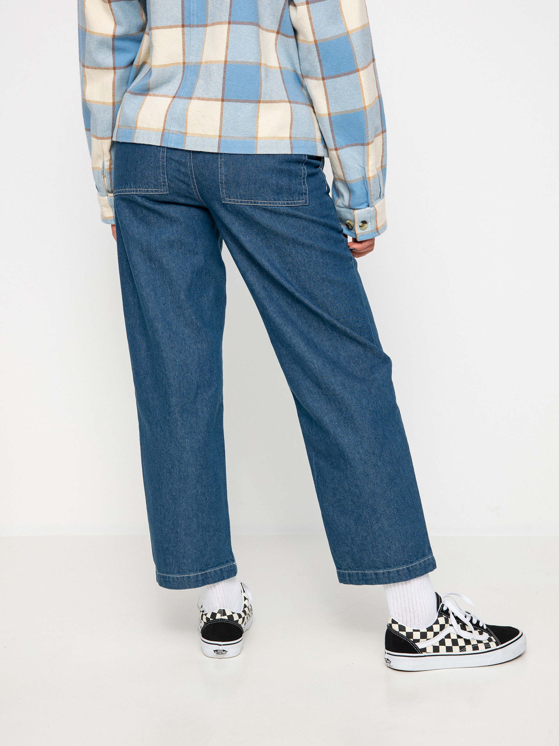 Spodnie Brixton Vancouver Wmn (indigo rinse)