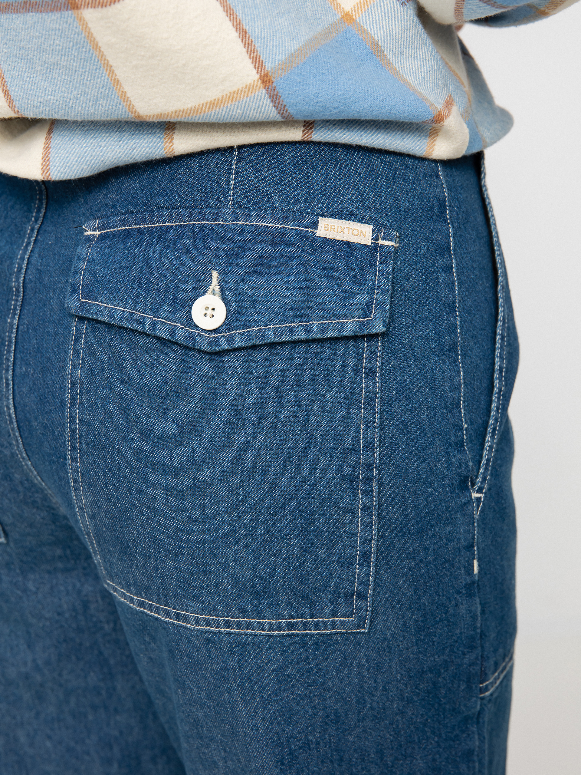 Spodnie Brixton Vancouver Wmn (indigo rinse)