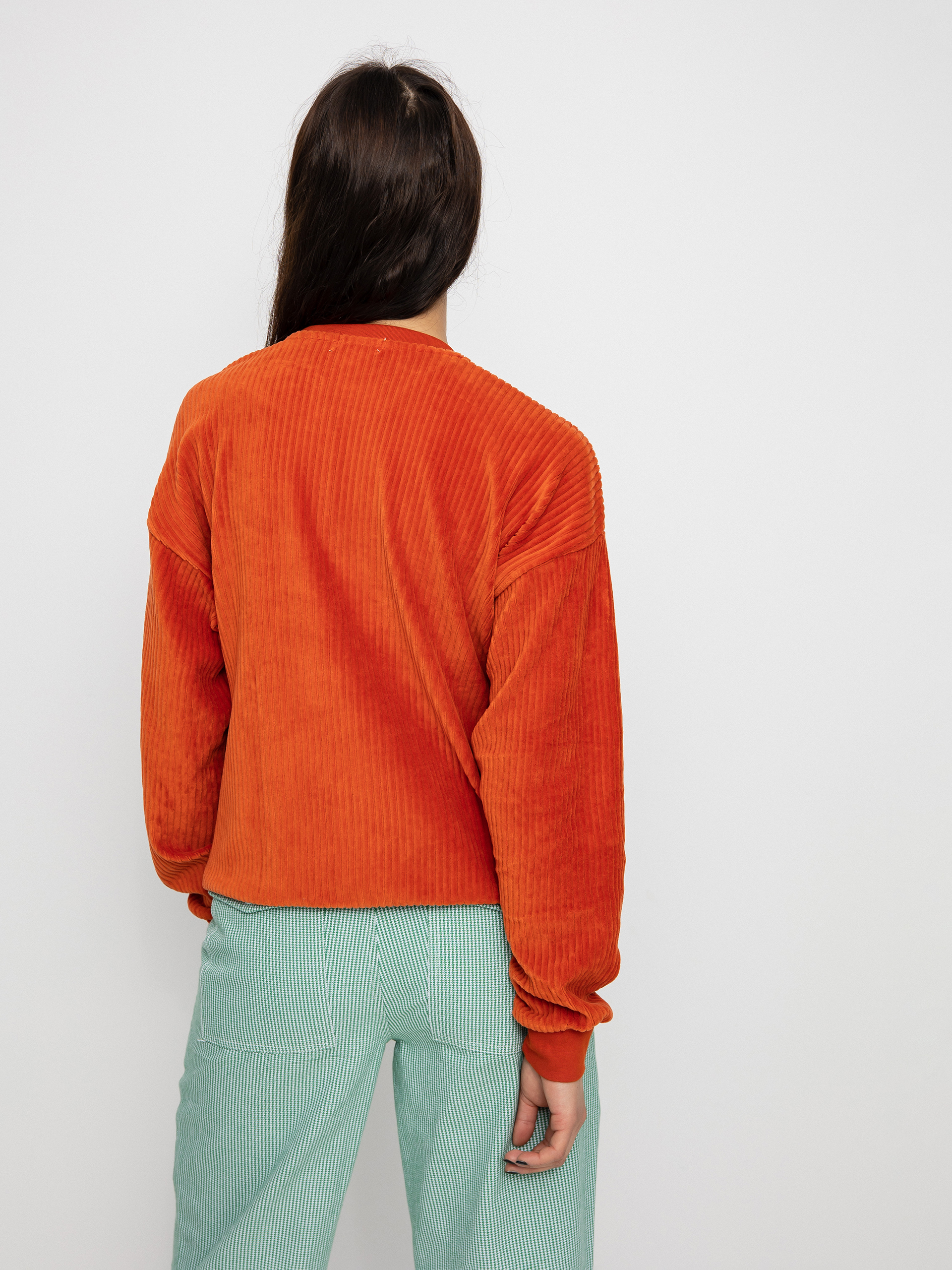 Bluza Brixton Dazed Crew Wmn (phoenix orange)