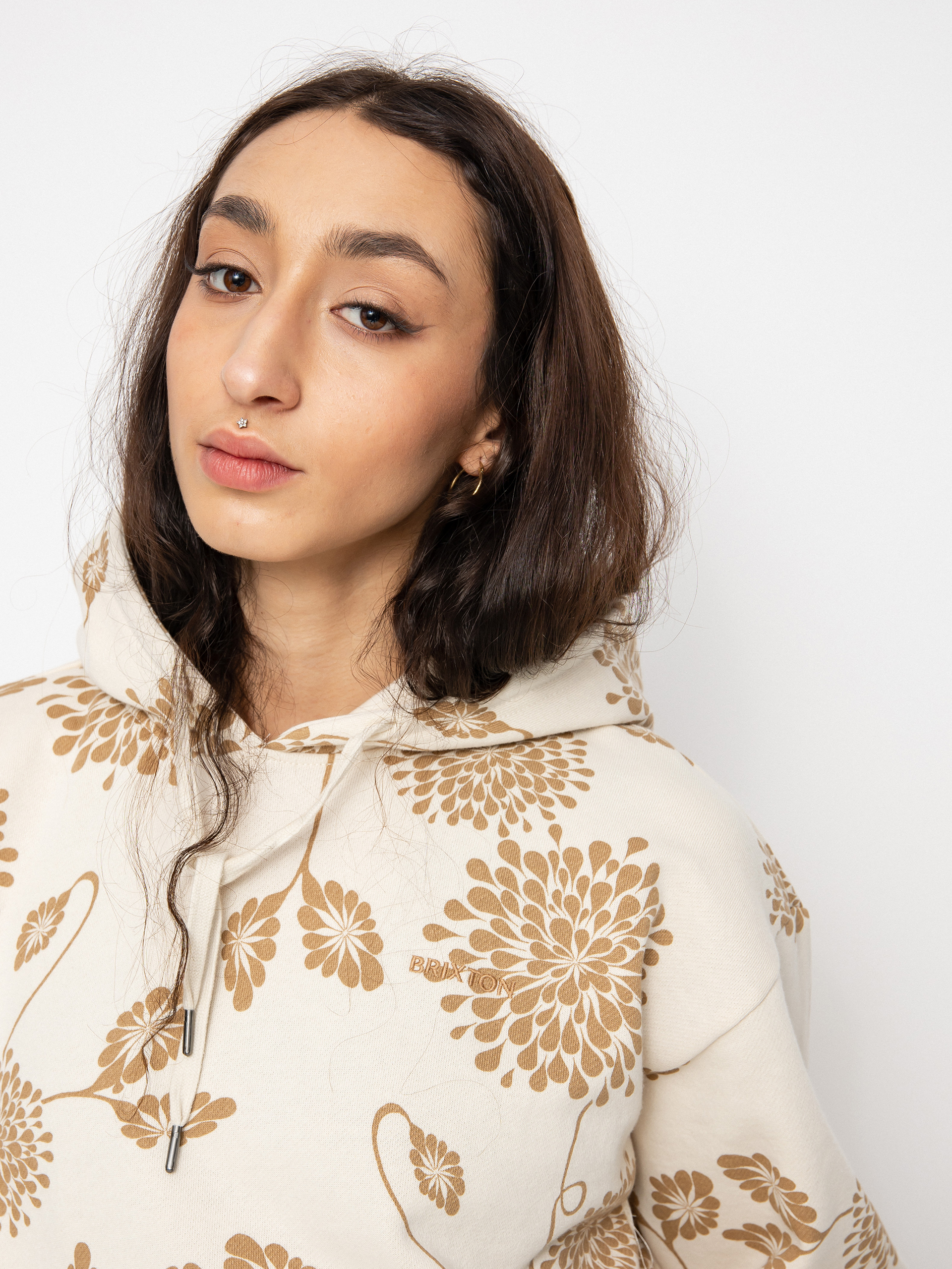 Bluza z kapturem Brixton Weekender HD Wmn (dove)