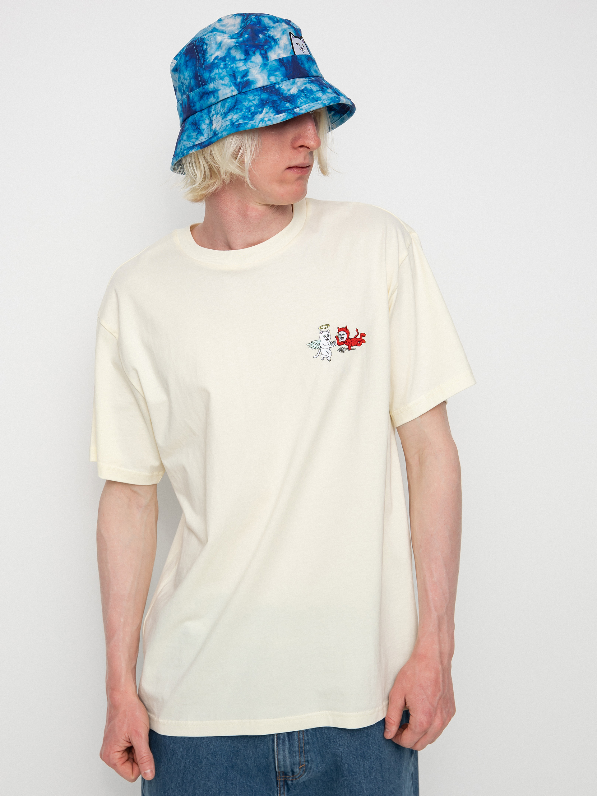 T-shirt RipNDip Limbo Embroidered (natural)