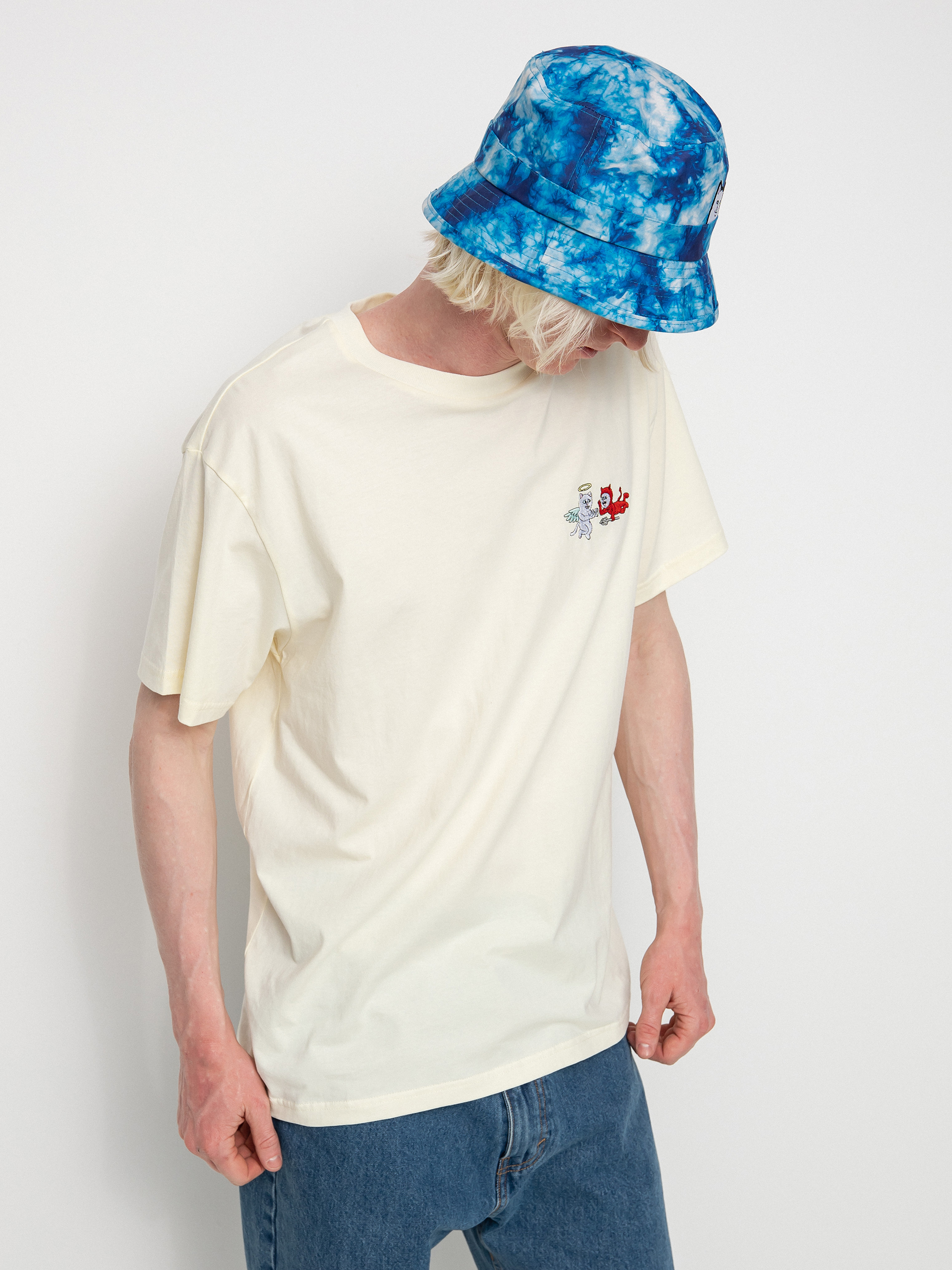 T-shirt RipNDip Limbo Embroidered (natural)