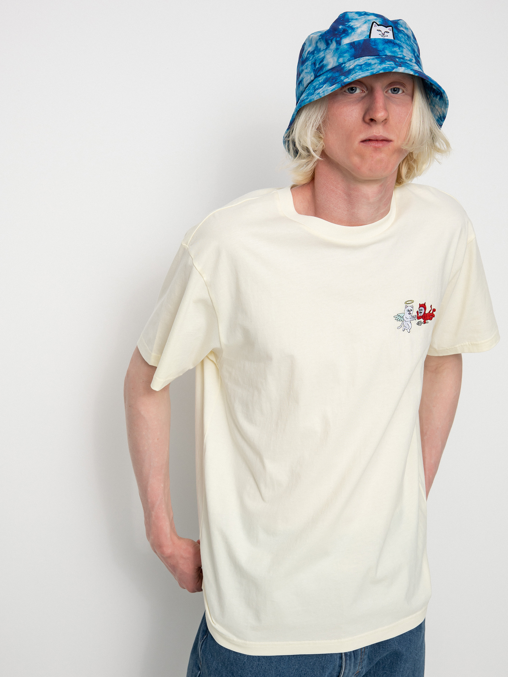 T-shirt RipNDip Limbo Embroidered (natural)