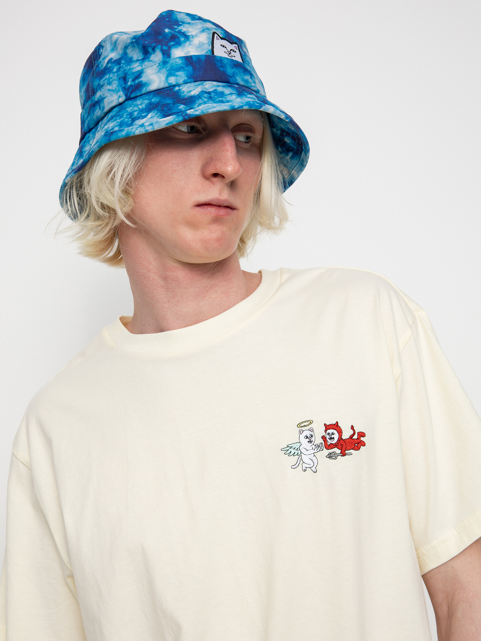 T-shirt RipNDip Limbo Embroidered (natural)