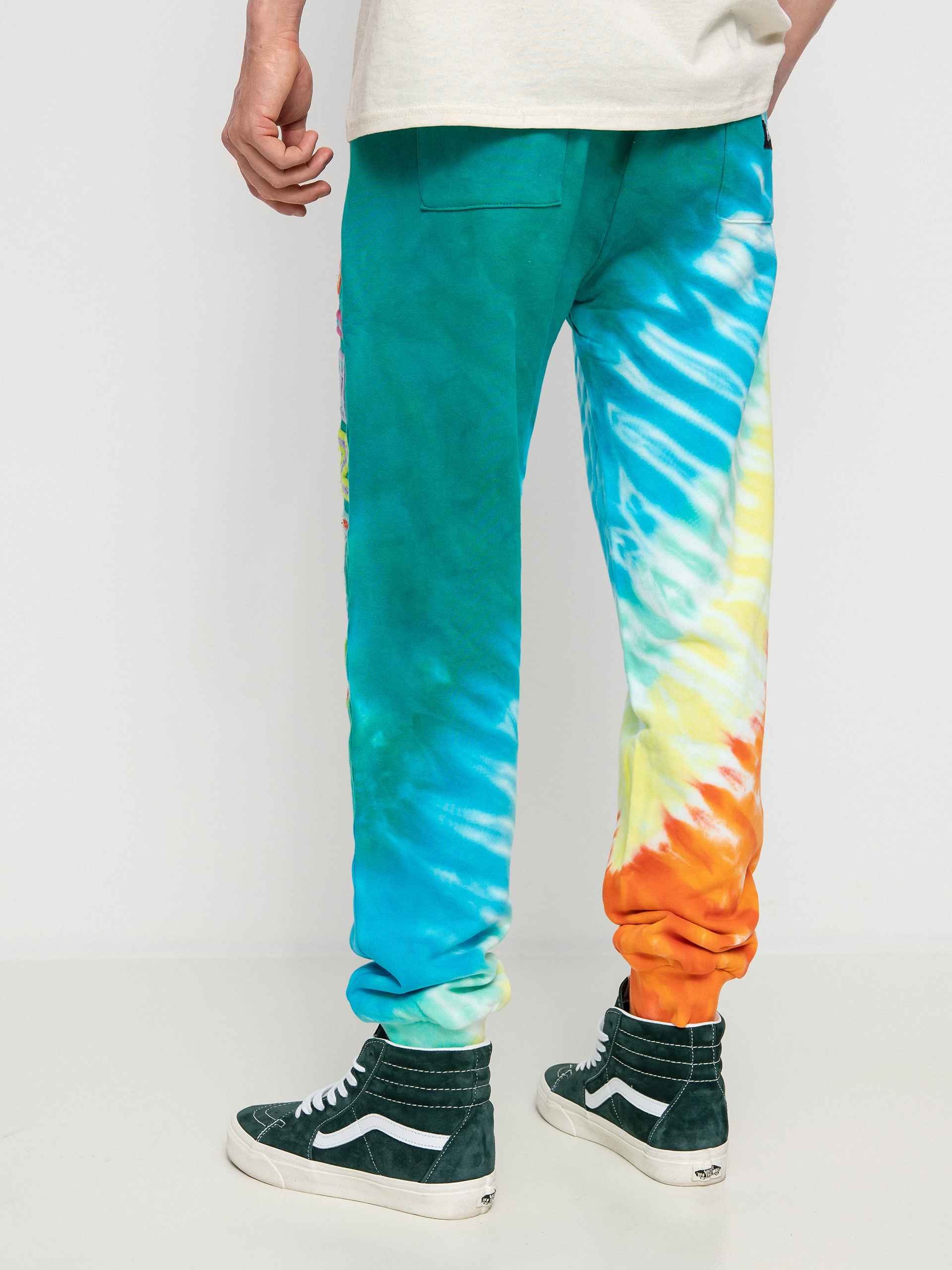 Spodnie RipNDip Prisma (teal rainbow dye)
