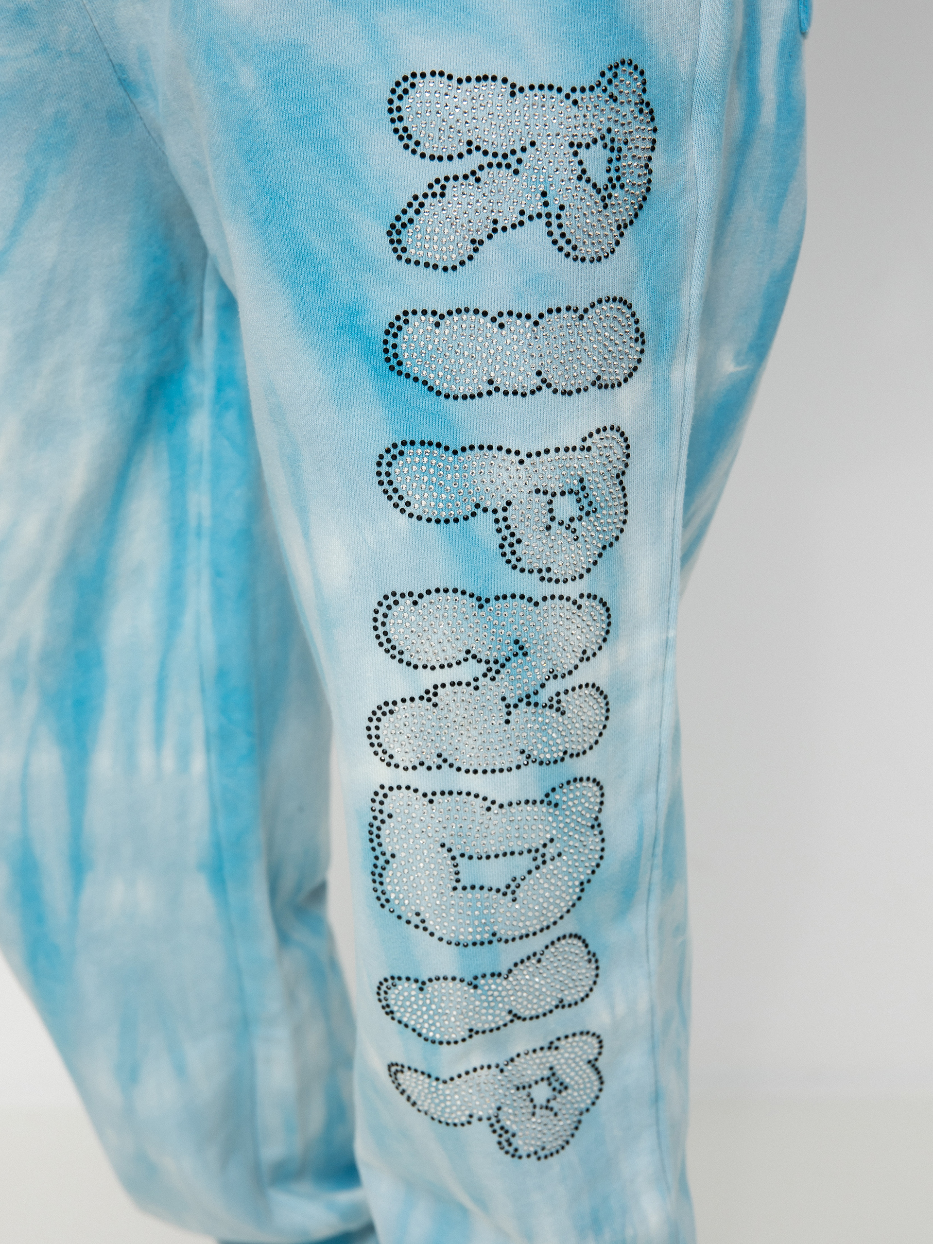 Spodnie RipNDip Sent From Heaven (light blue spiral dye)