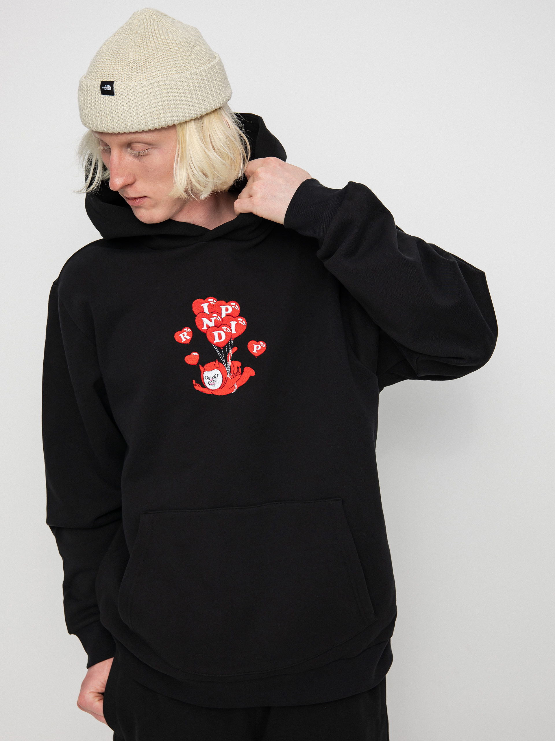 Bluza z kapturem RipNDip Cupids Nightmare HD (black)