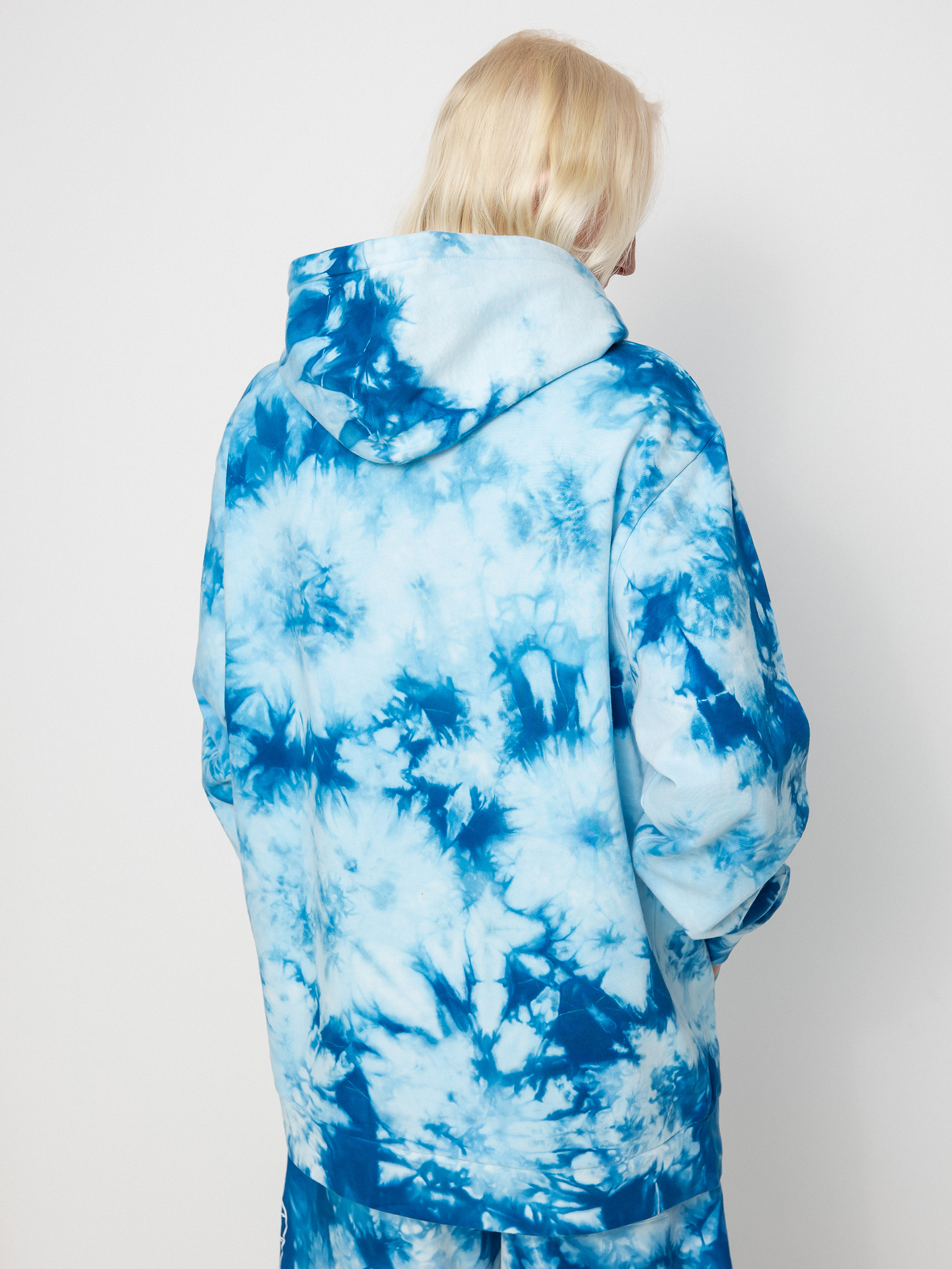 Bluza z kapturem RipNDip Ripntail HD (blue acid wash)