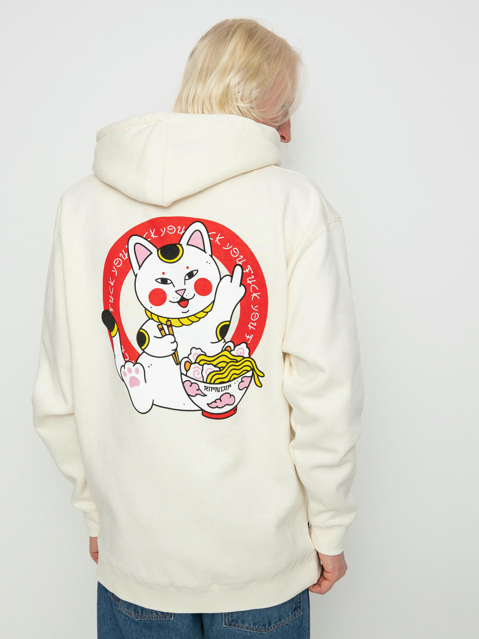 Bluza z kapturem RipNDip Lucky Nerm HD (natural)