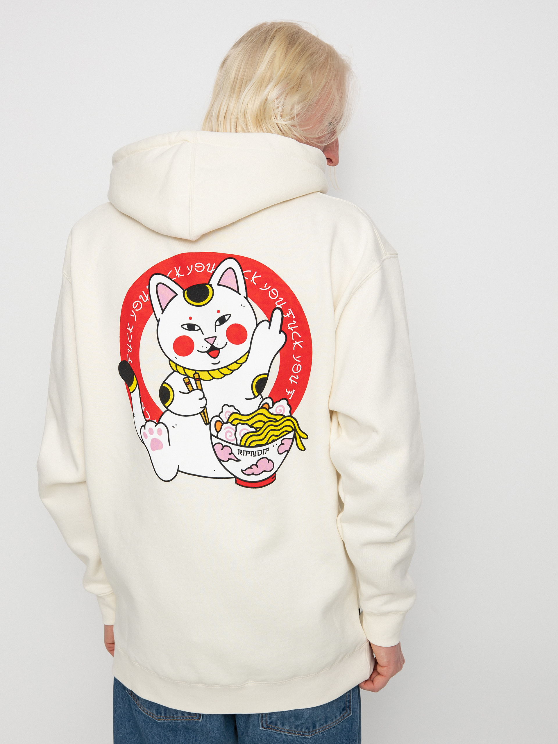 Bluza z kapturem RipNDip Lucky Nerm HD (natural)