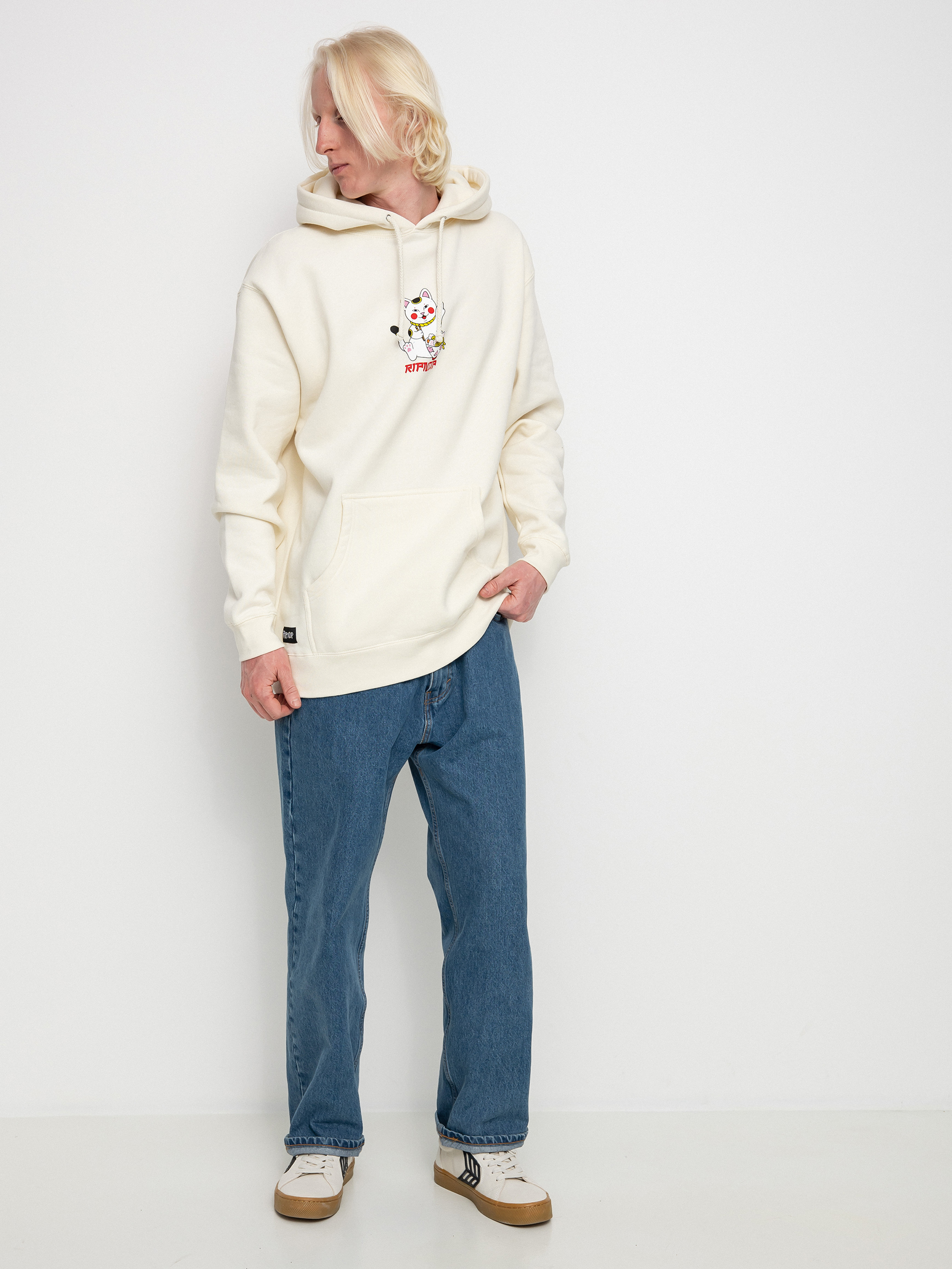 Bluza z kapturem RipNDip Lucky Nerm HD (natural)