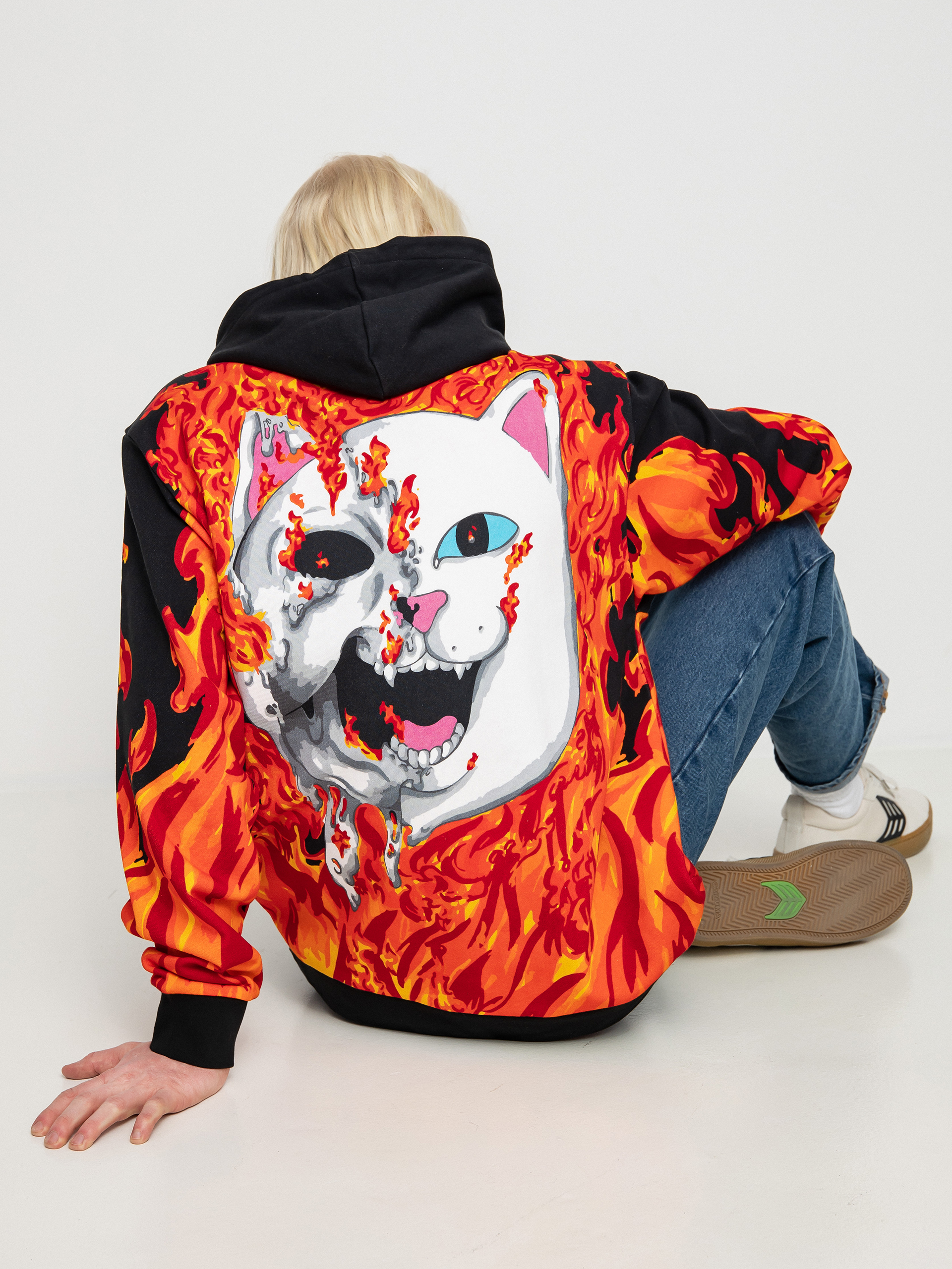Bluza z kapturem RipNDip Nerm In Hell HD (black)