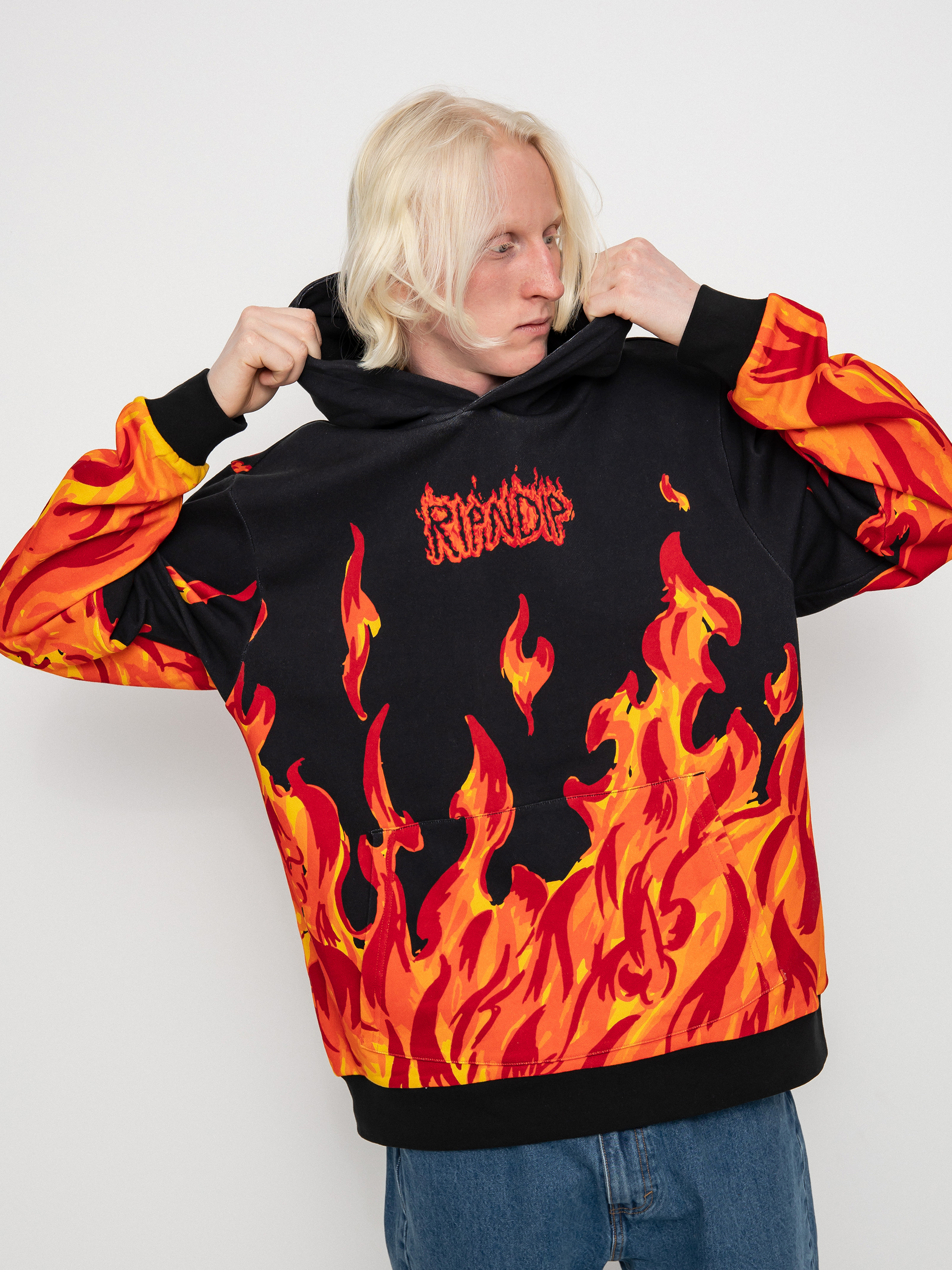 Bluza z kapturem RipNDip Nerm In Hell HD (black)