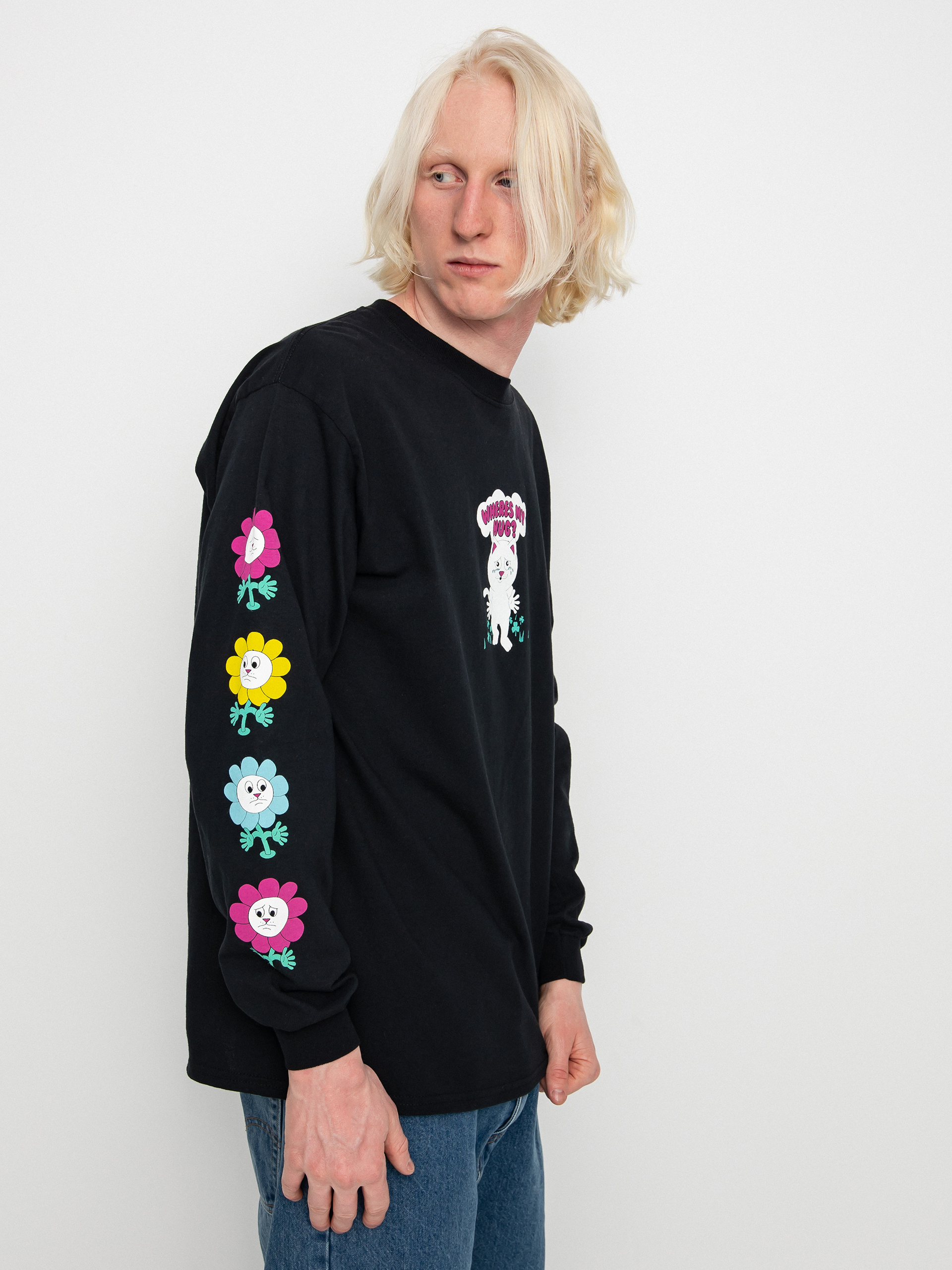 Longsleeve RipNDip Wheres My Hug (black)