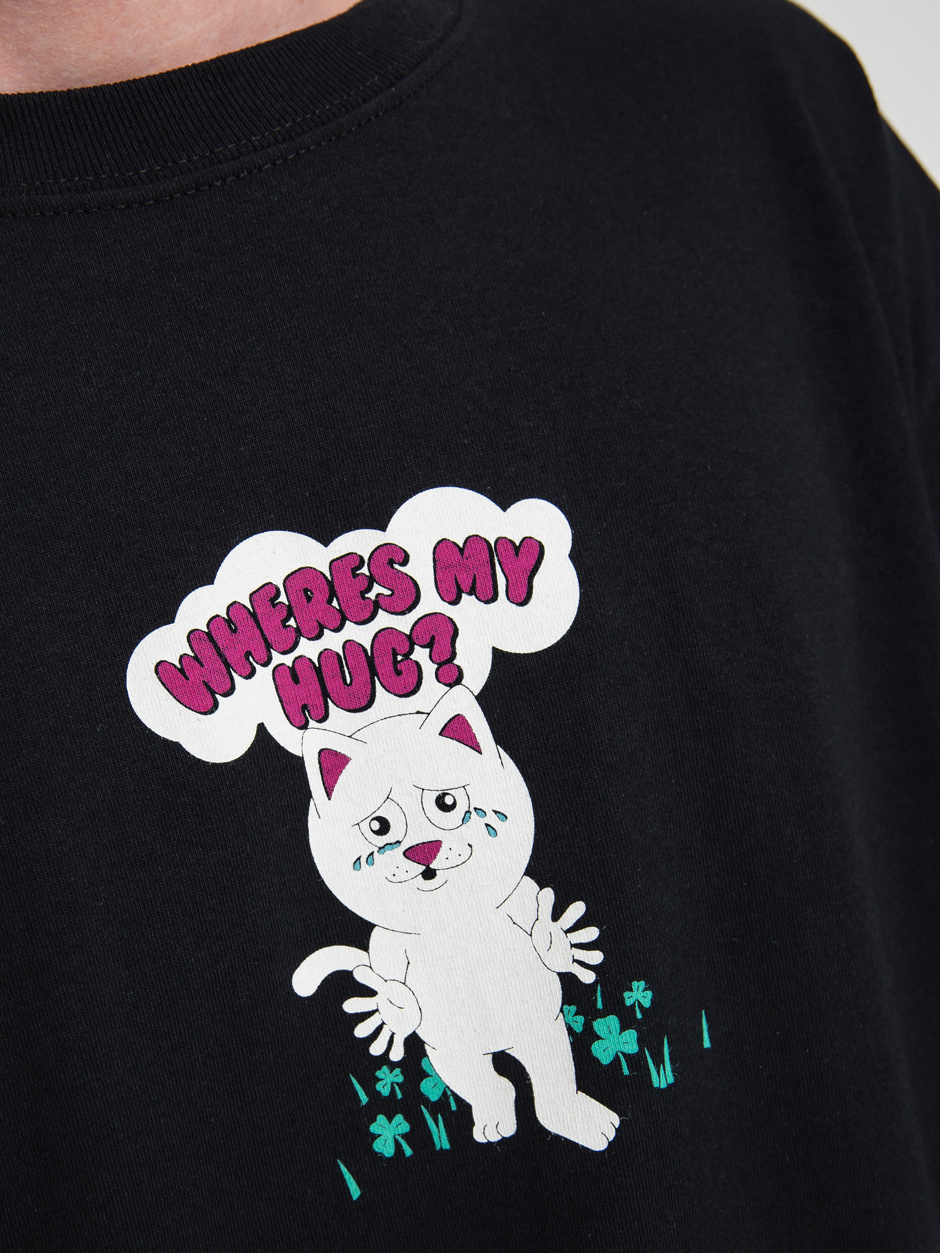 Longsleeve RipNDip Wheres My Hug (black)