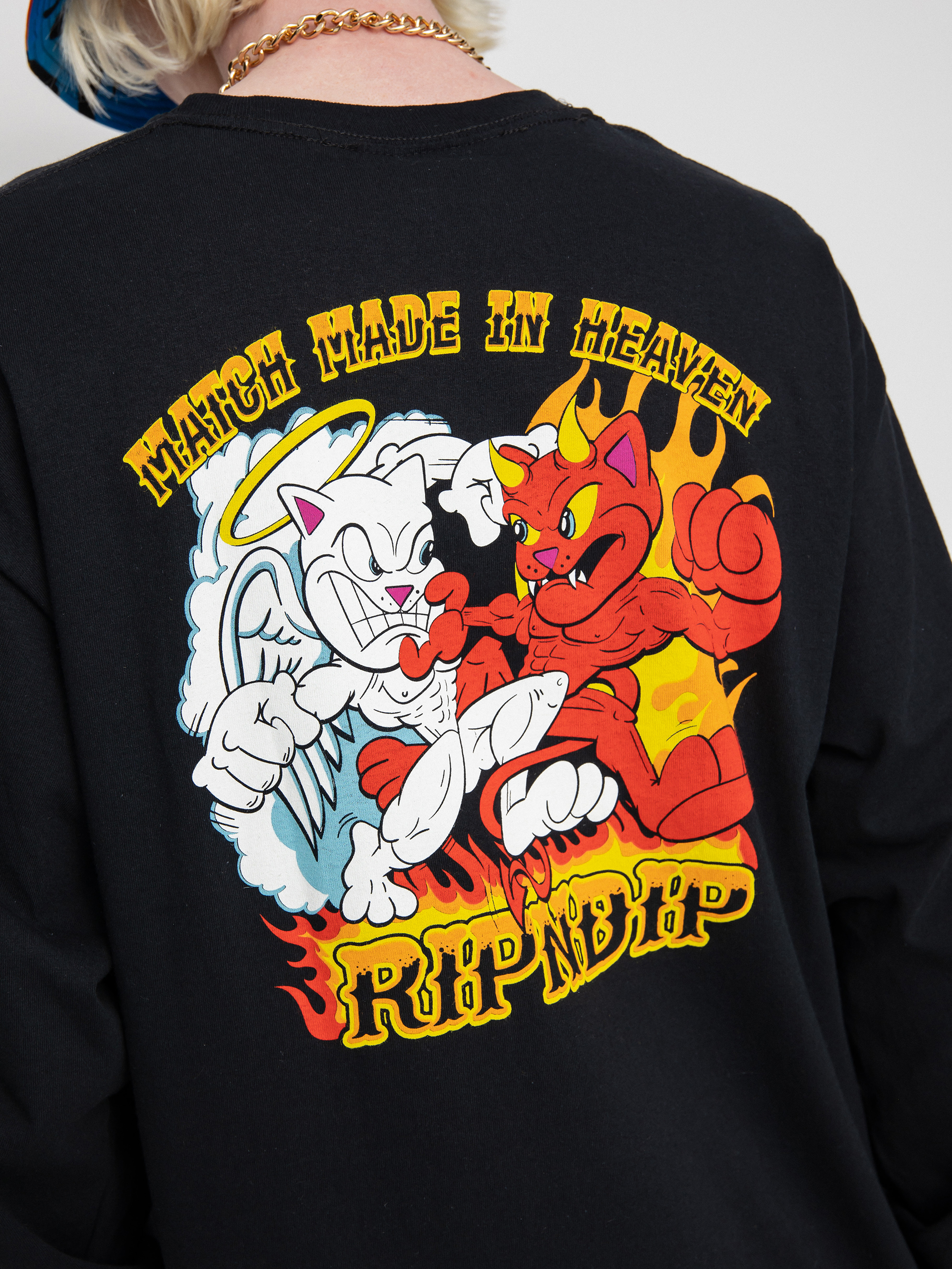 Longsleeve RipNDip Match Made In Heaven (black)