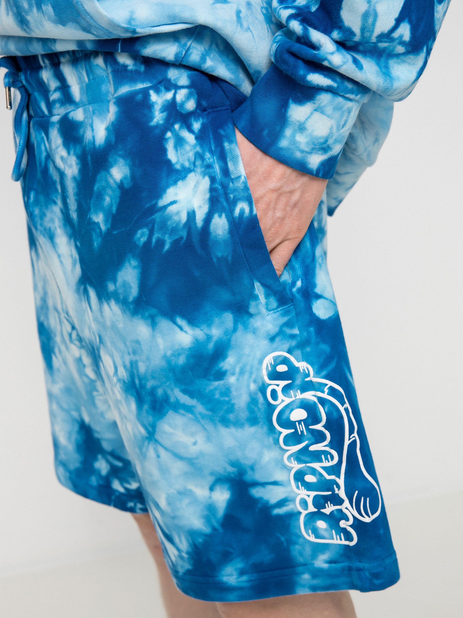 Szorty RipNDip Ripntail (blue acid wash)