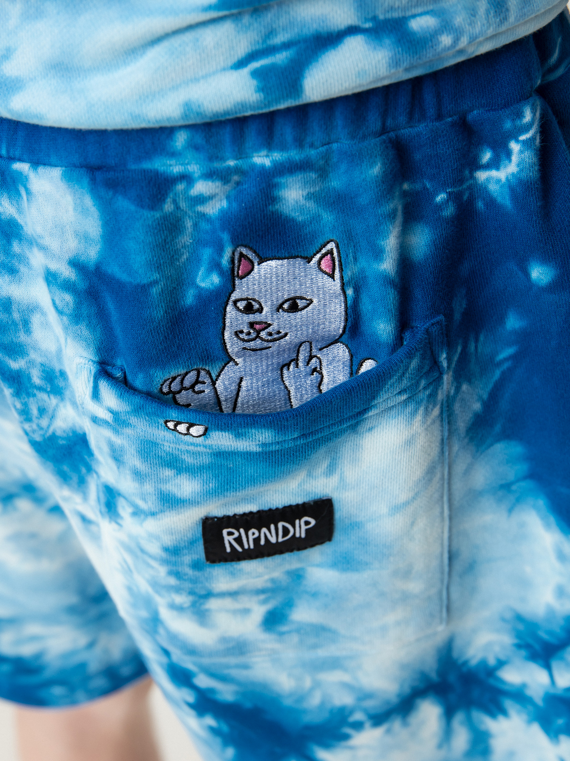 Szorty RipNDip Ripntail (blue acid wash)