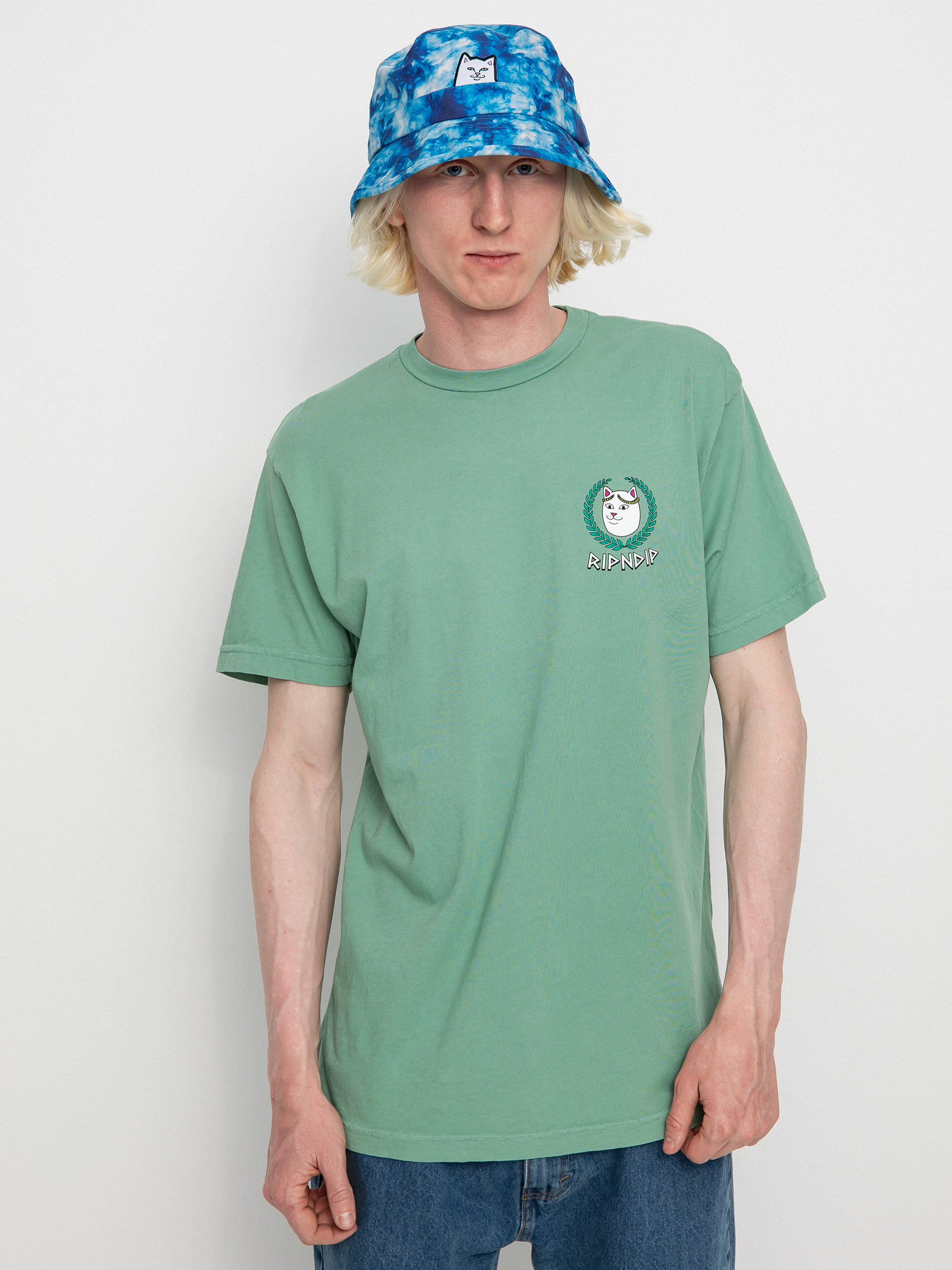 T-shirt RipNDip Waiting In Heaven (light pine)