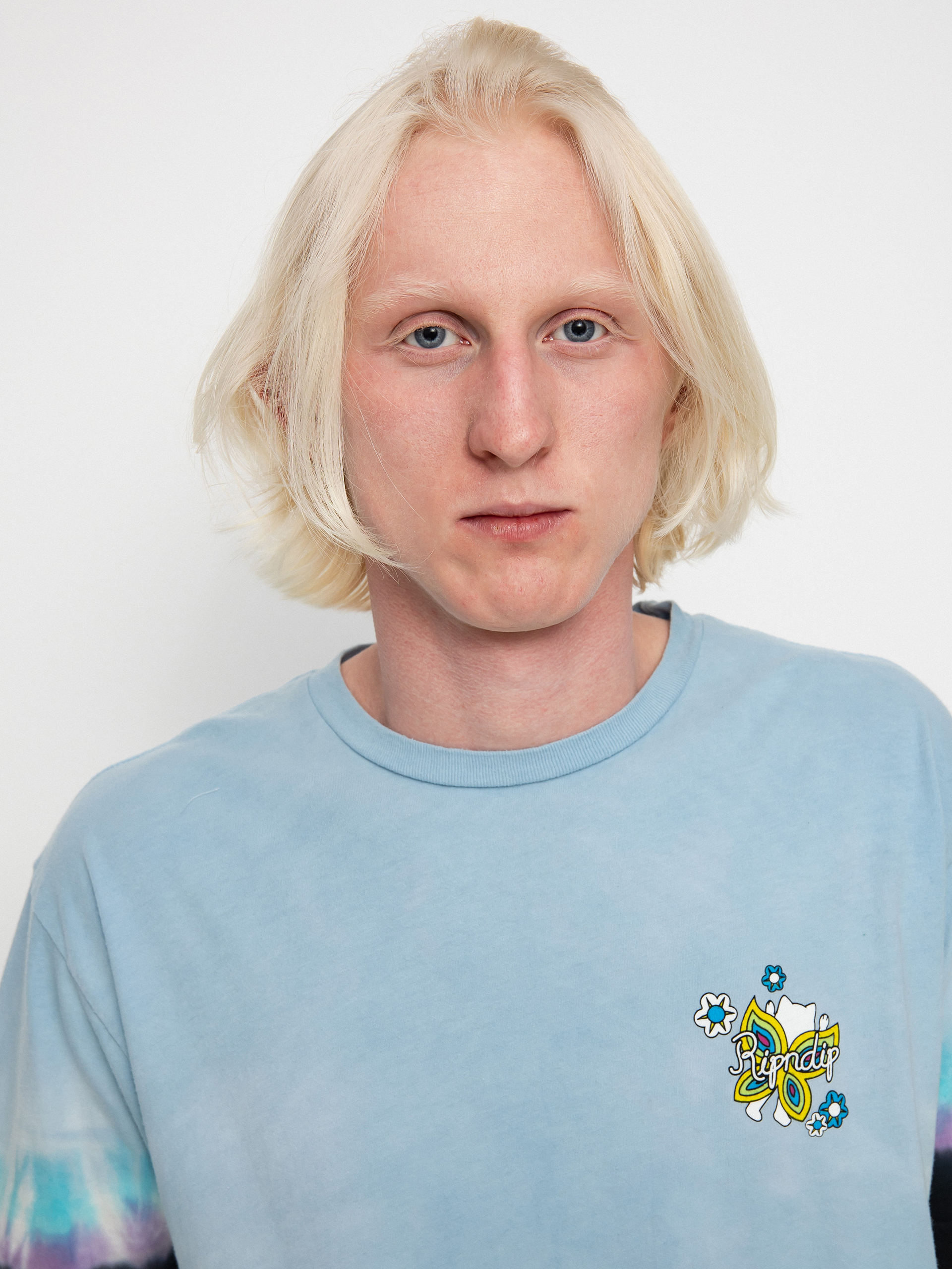 T-shirt RipNDip Promised Land (purple/blue v dye)