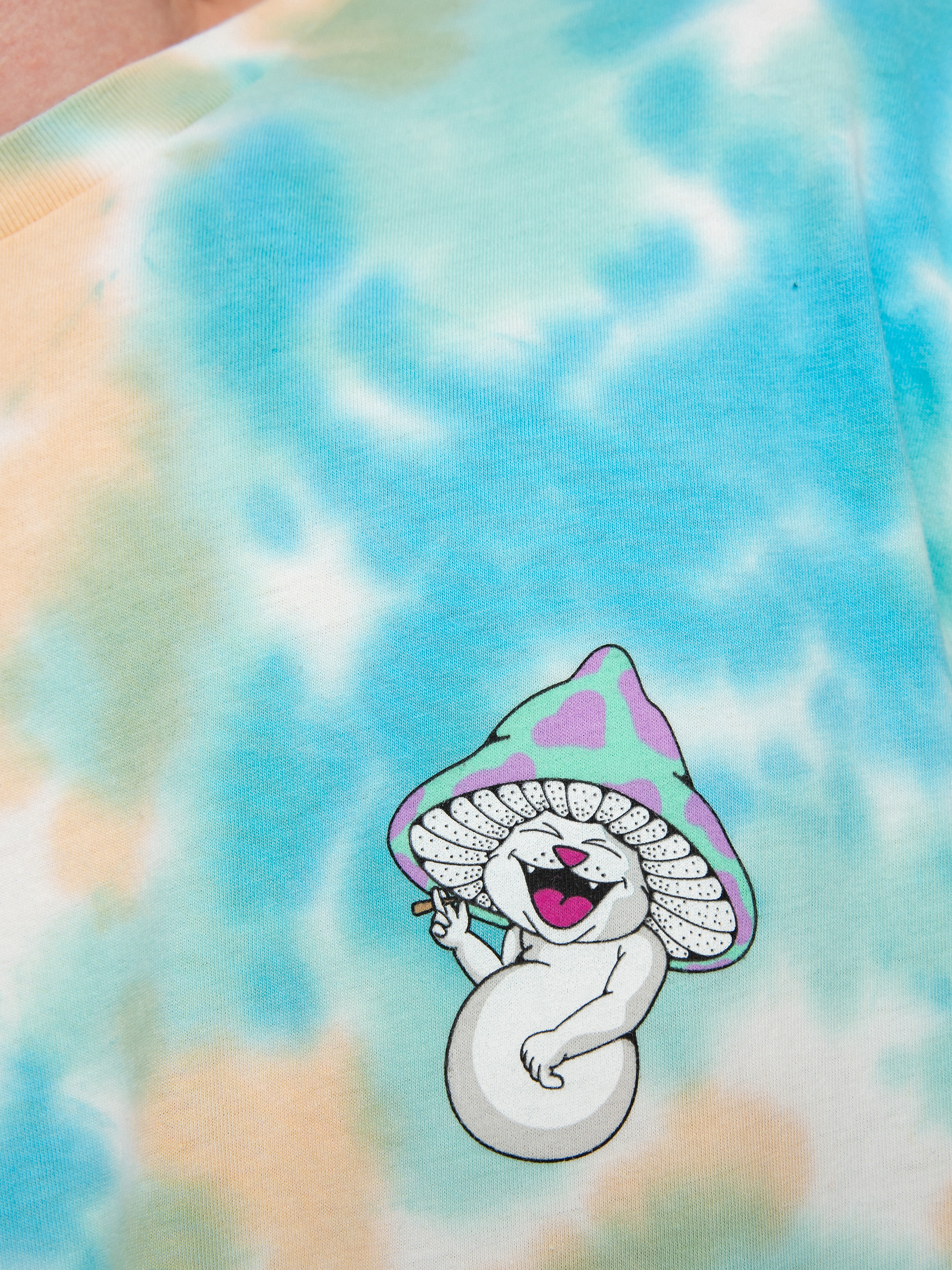 Longsleeve RipNDip Kaleidoscopic (light blue/peach tie dye)