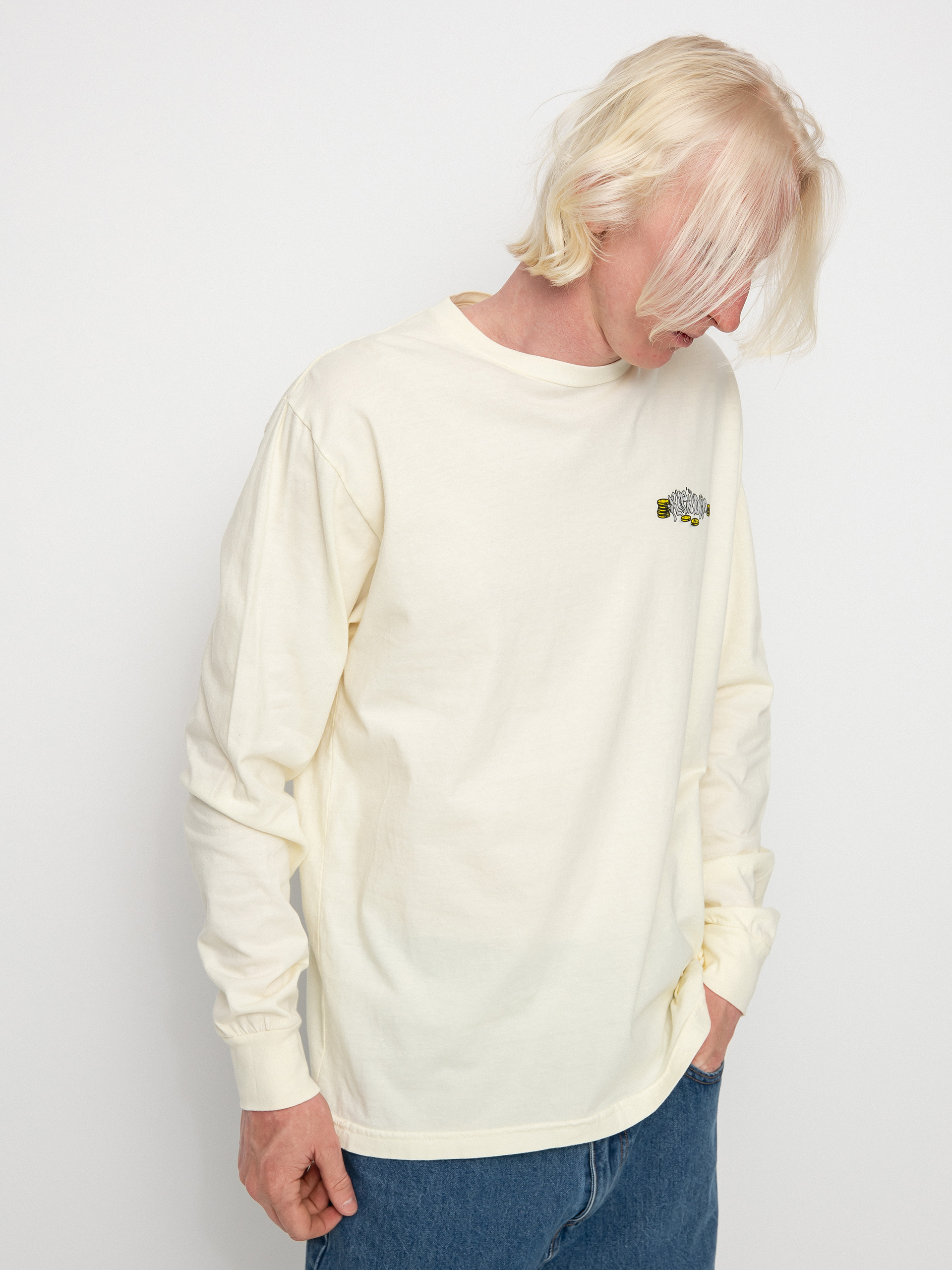 Longsleeve RipNDip Money Man (natural)