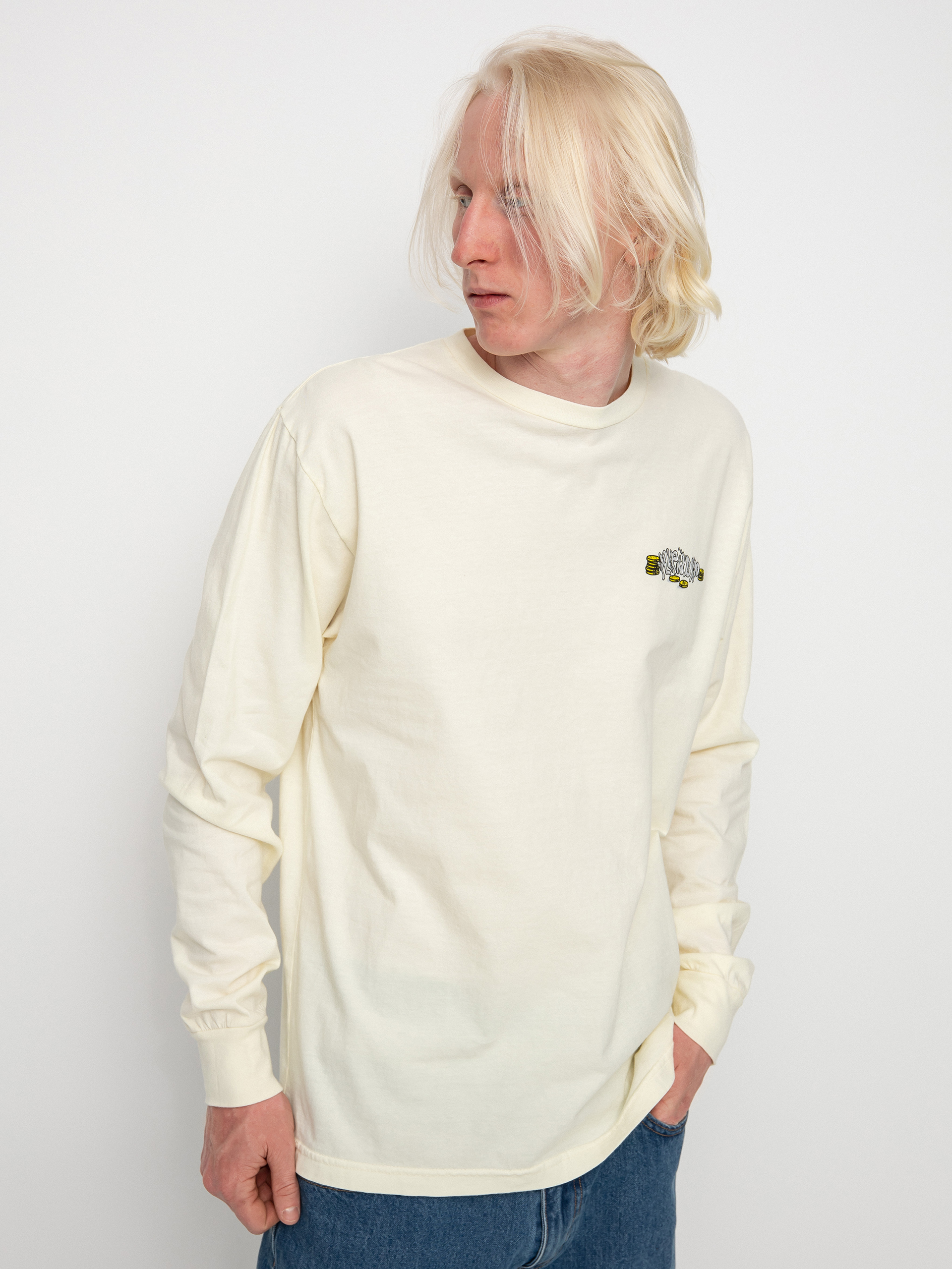 Longsleeve RipNDip Money Man (natural)