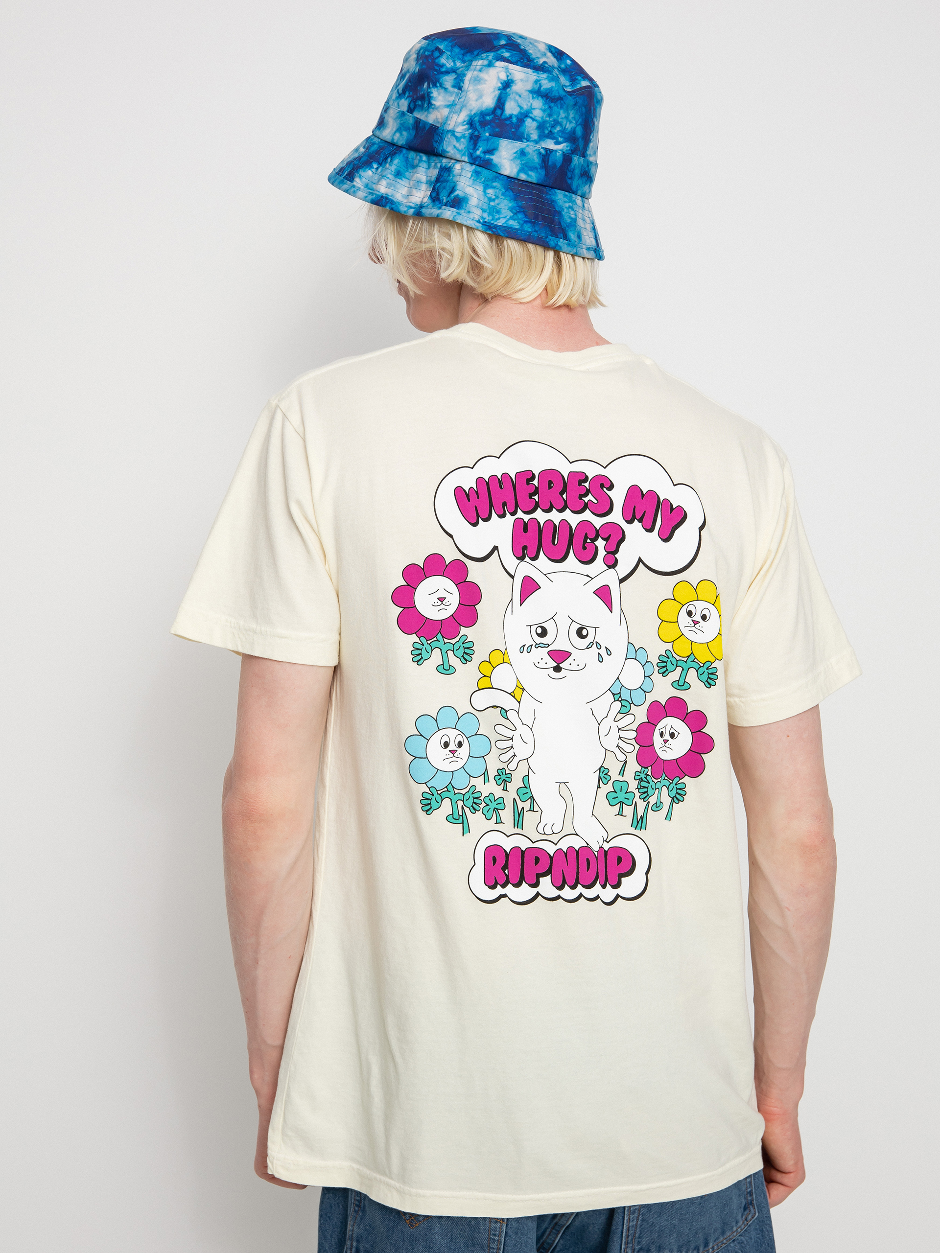 T-shirt RipNDip Wheres My Hug (natural)