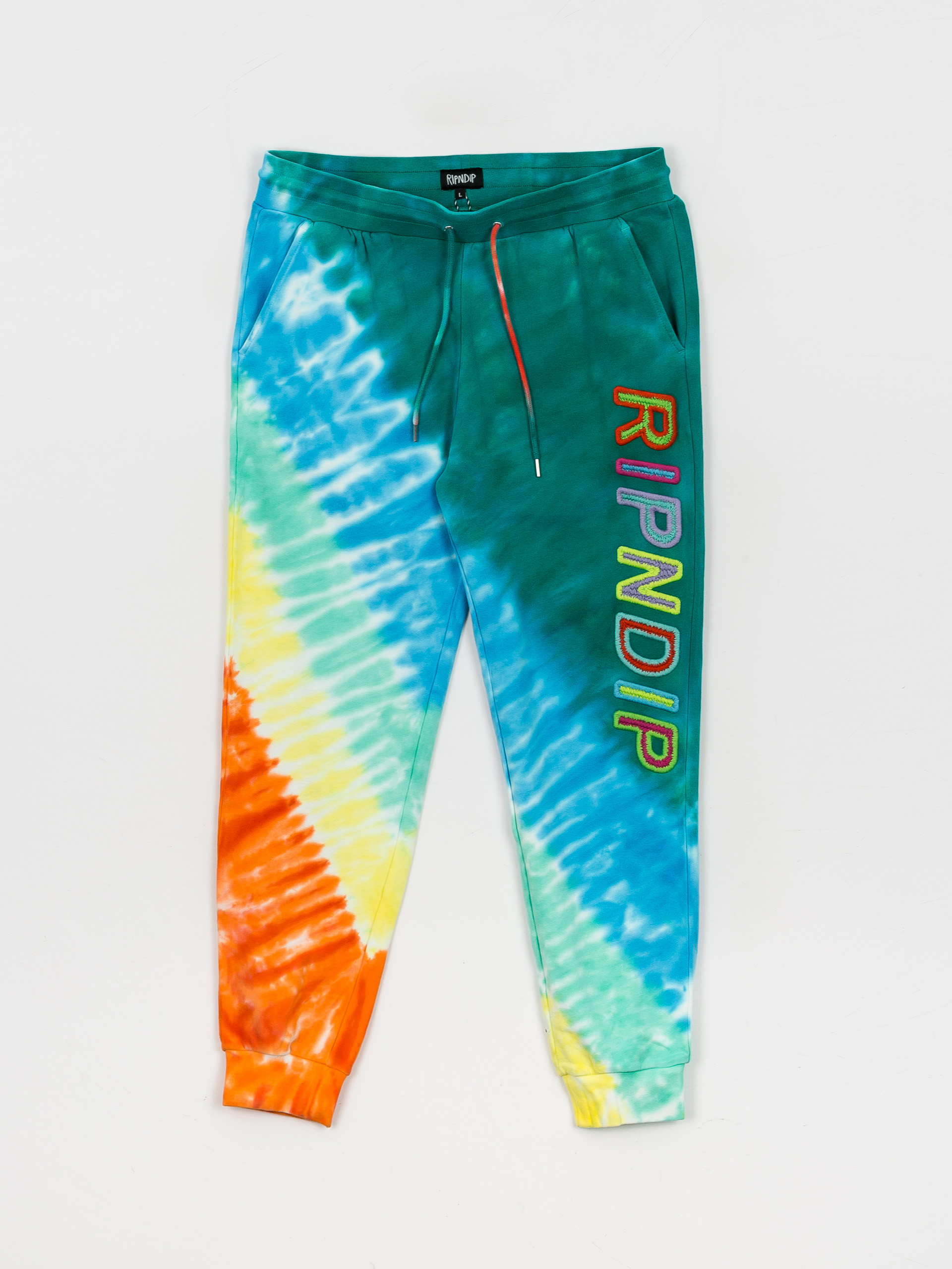 Spodnie RipNDip Prisma (teal rainbow dye)