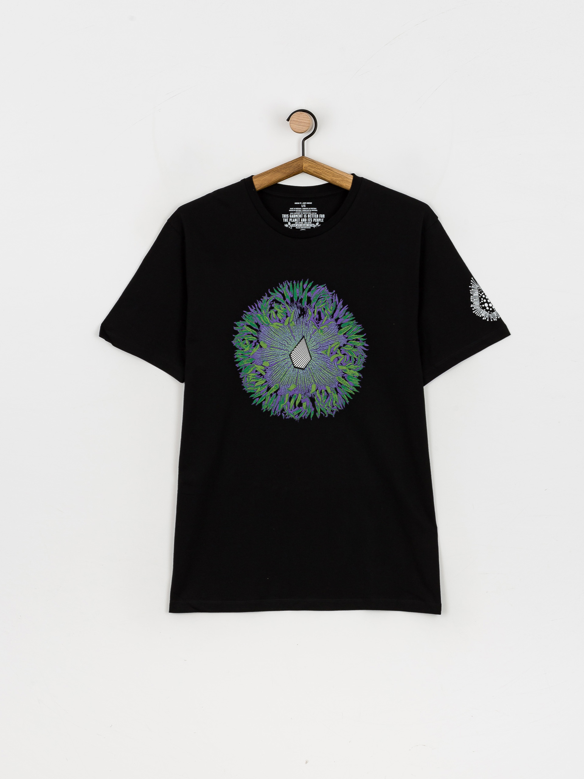 T-shirt Volcom Coral Morph (black)
