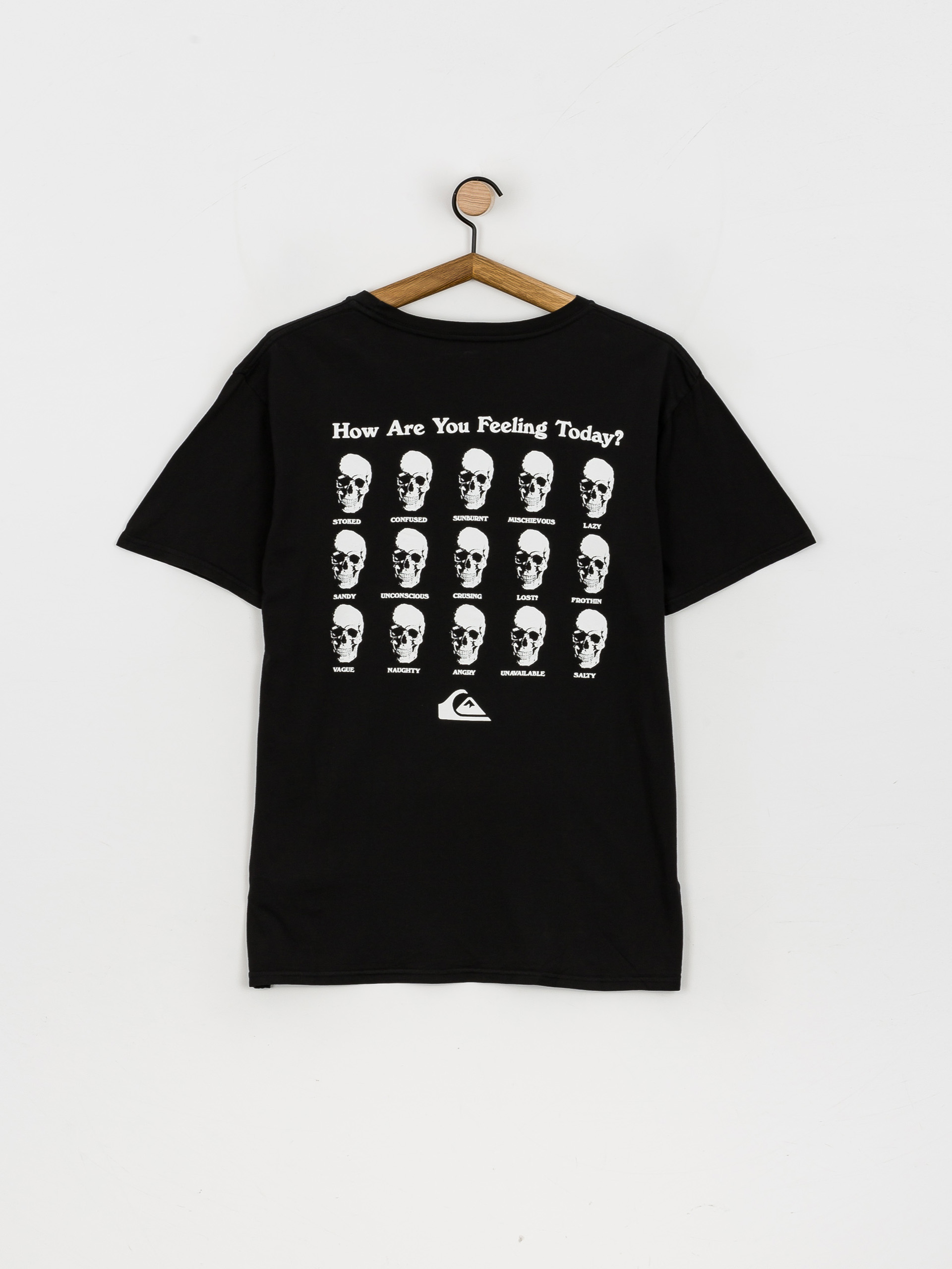 T-shirt Quiksilver How Are You Feeling (black)