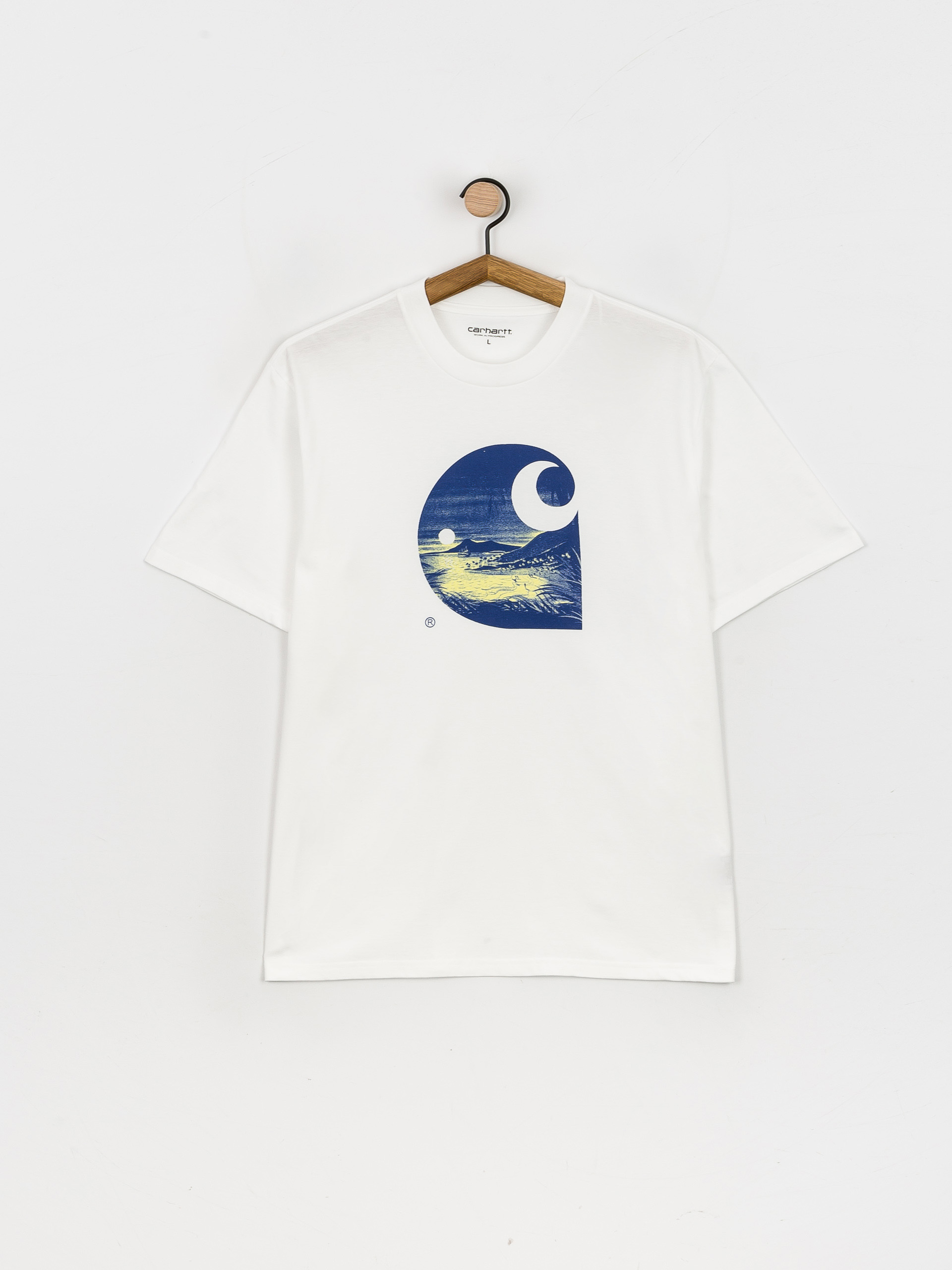 T-shirt Carhartt WIP Gulf C (white)