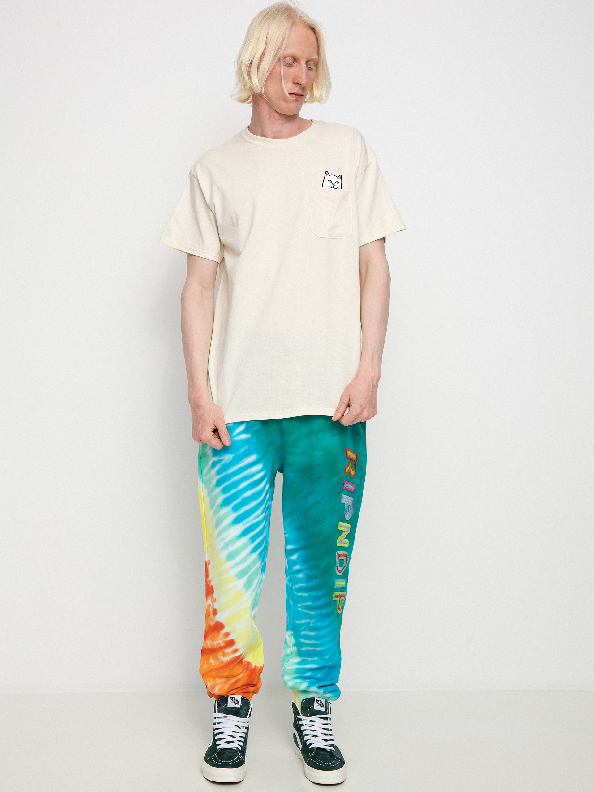 T-shirt RipNDip Lord Nermal Pocket (natural)