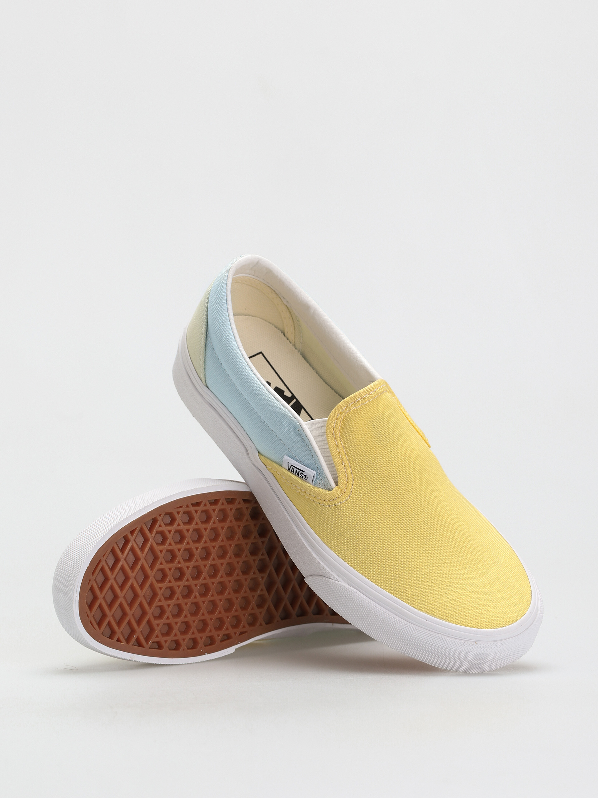 Buty Vans Classic Slip On (pastel block/multi/true white)