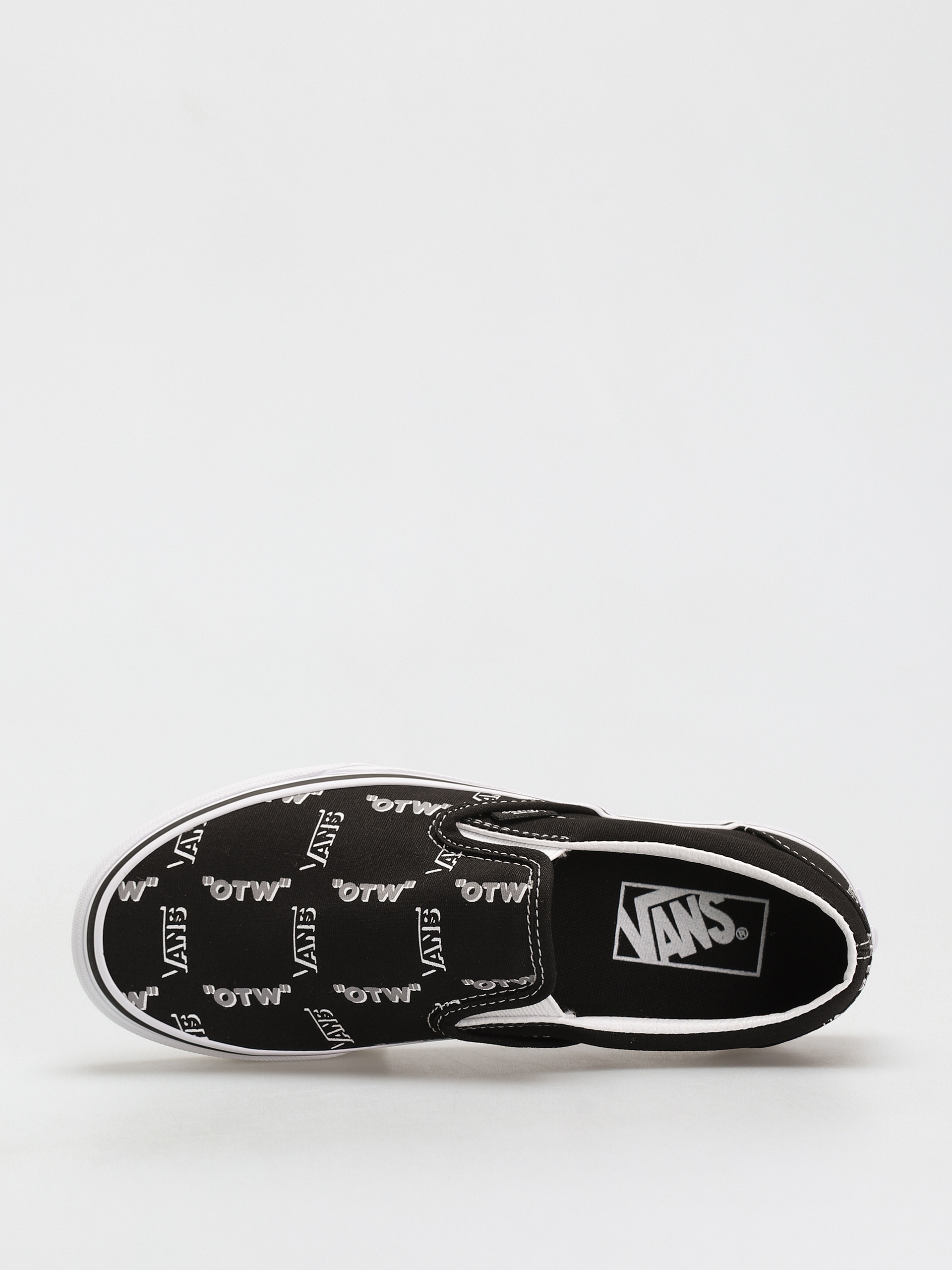 Buty Vans Classic Slip On (shadow vans/black/true white)