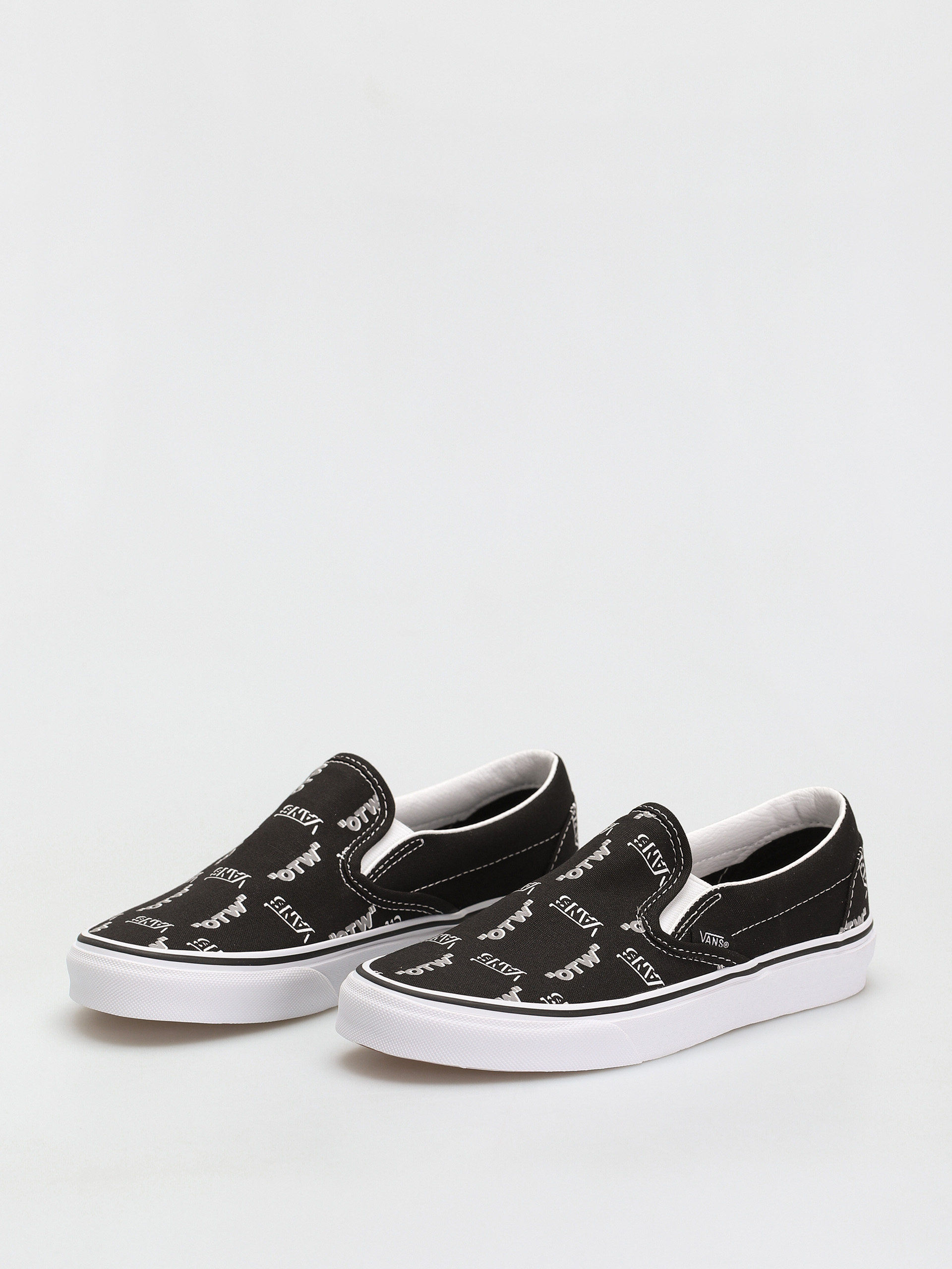 Buty Vans Classic Slip On (shadow vans/black/true white)