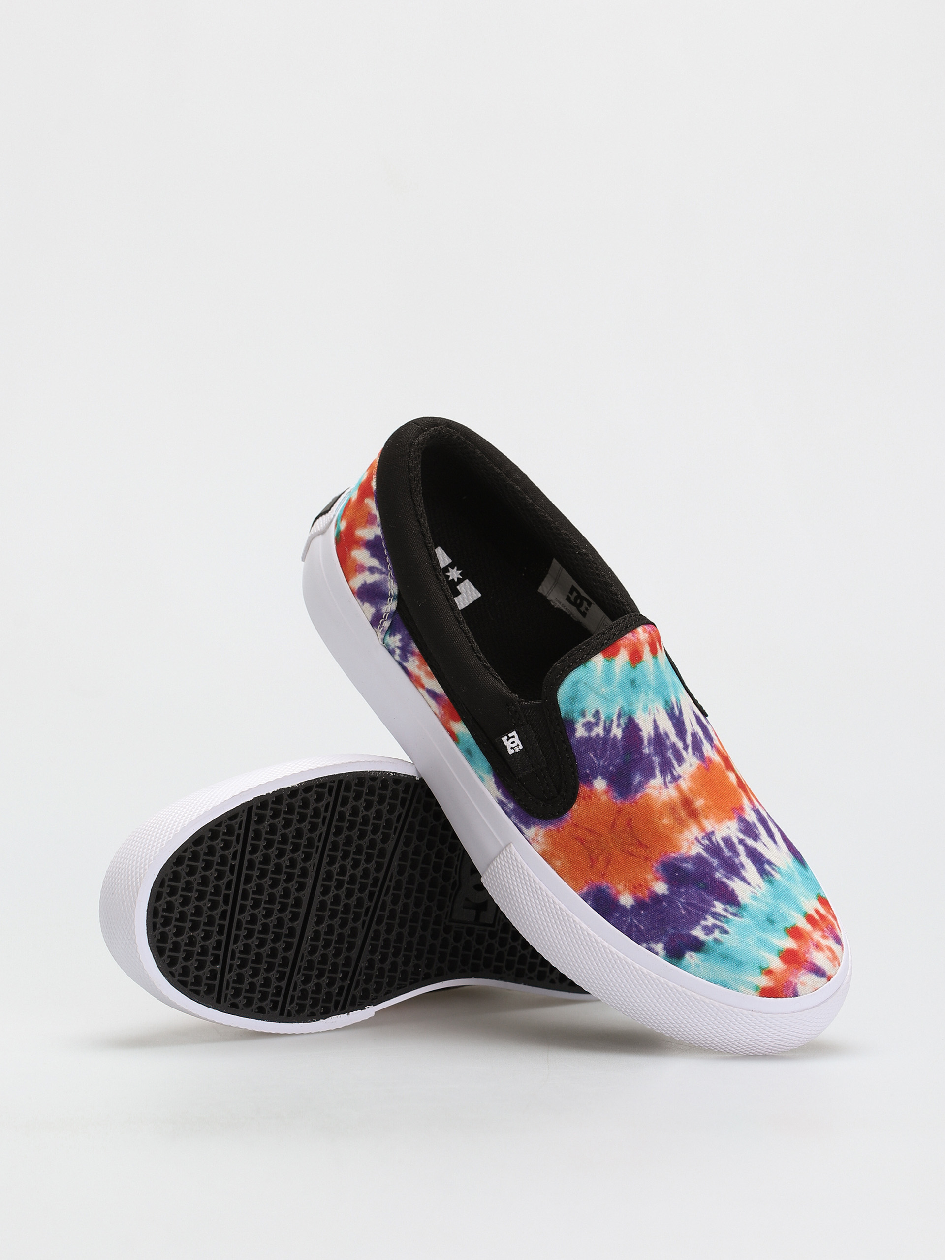 Buty dziecięce DC Manual Slip JR (primary tie dye)
