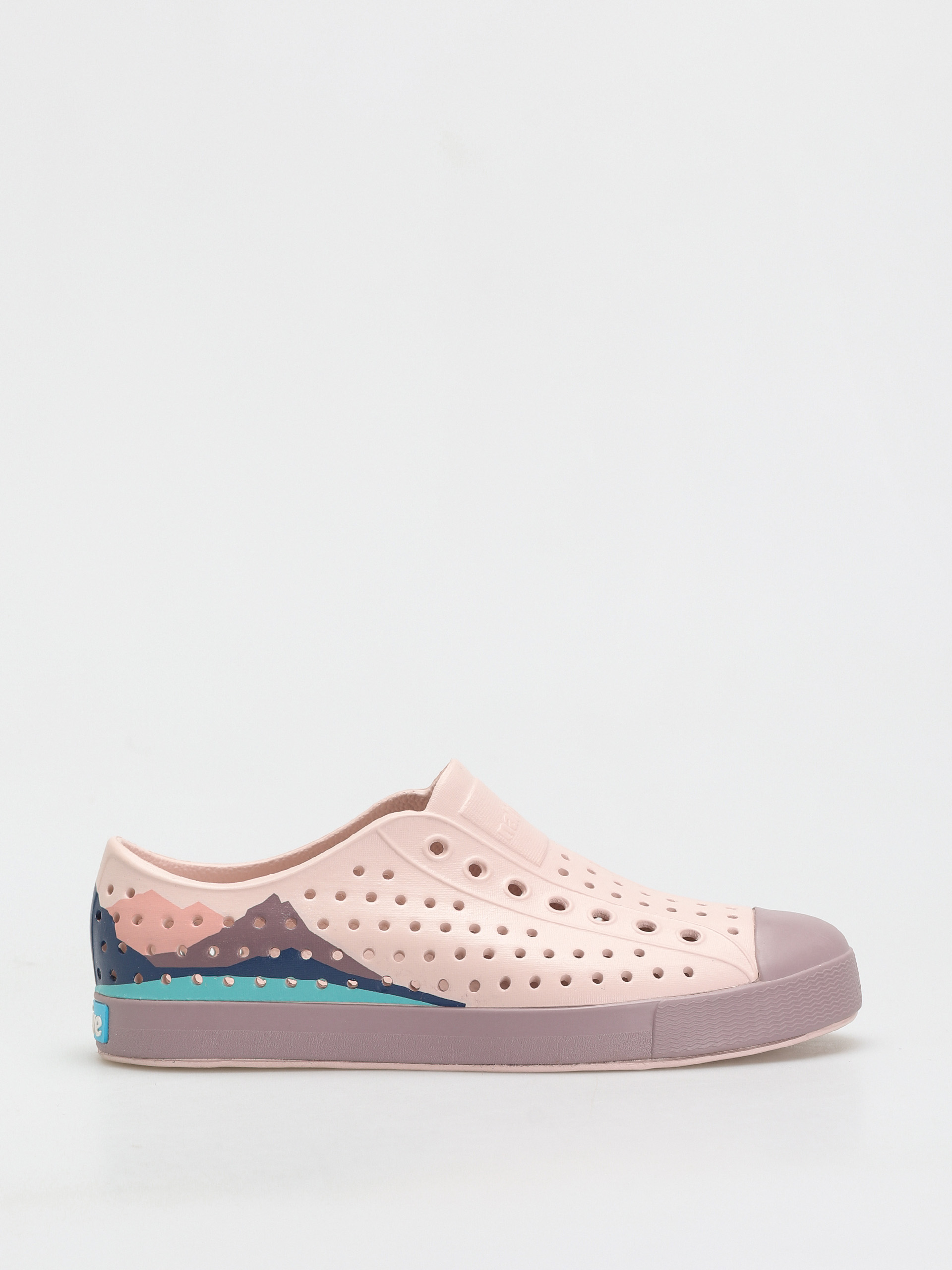 Buty Native Jefferson Block (dust pink/wildflower purple/frontier mountain block)