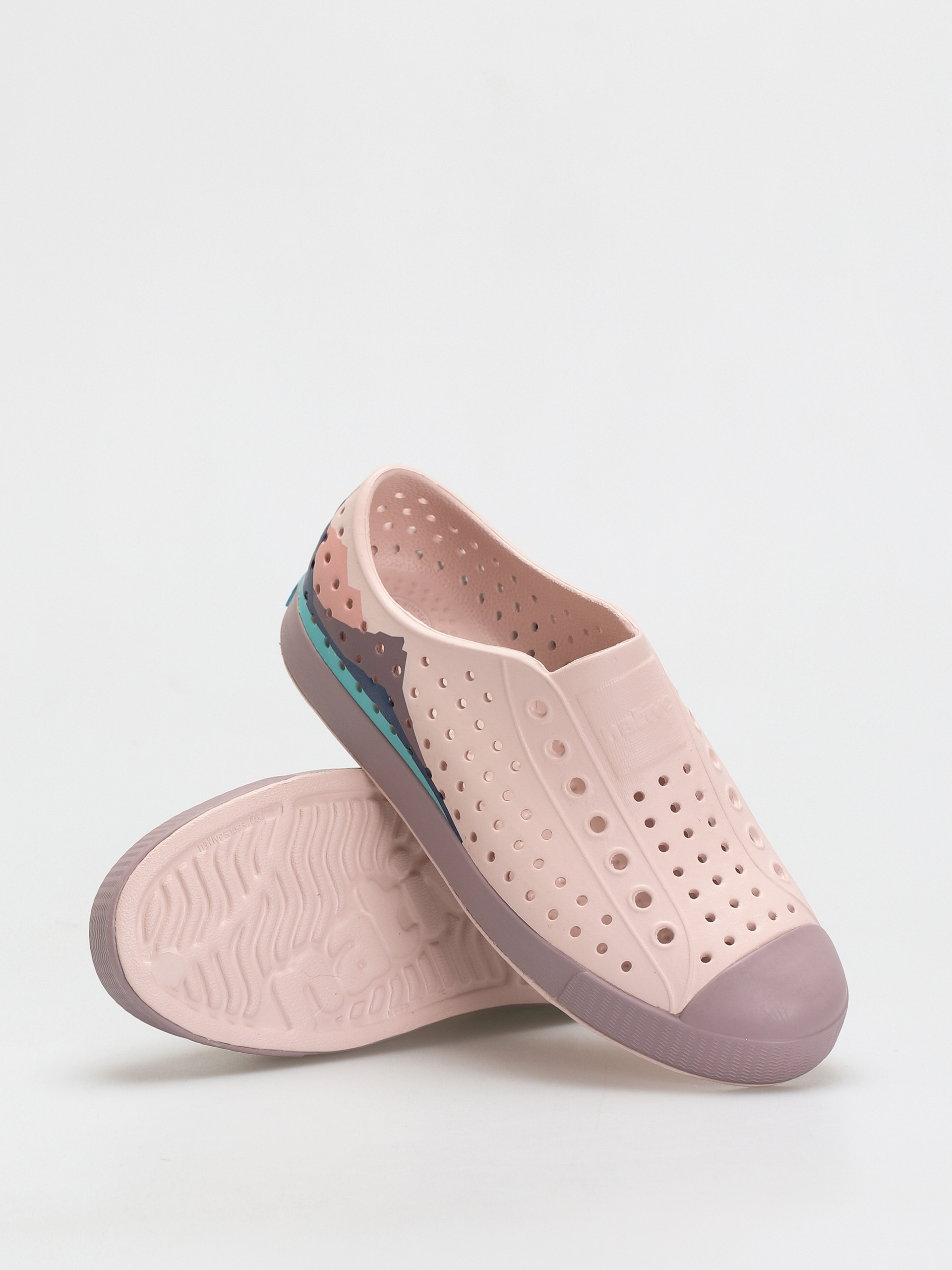 Buty Native Jefferson Block (dust pink/wildflower purple/frontier mountain block)
