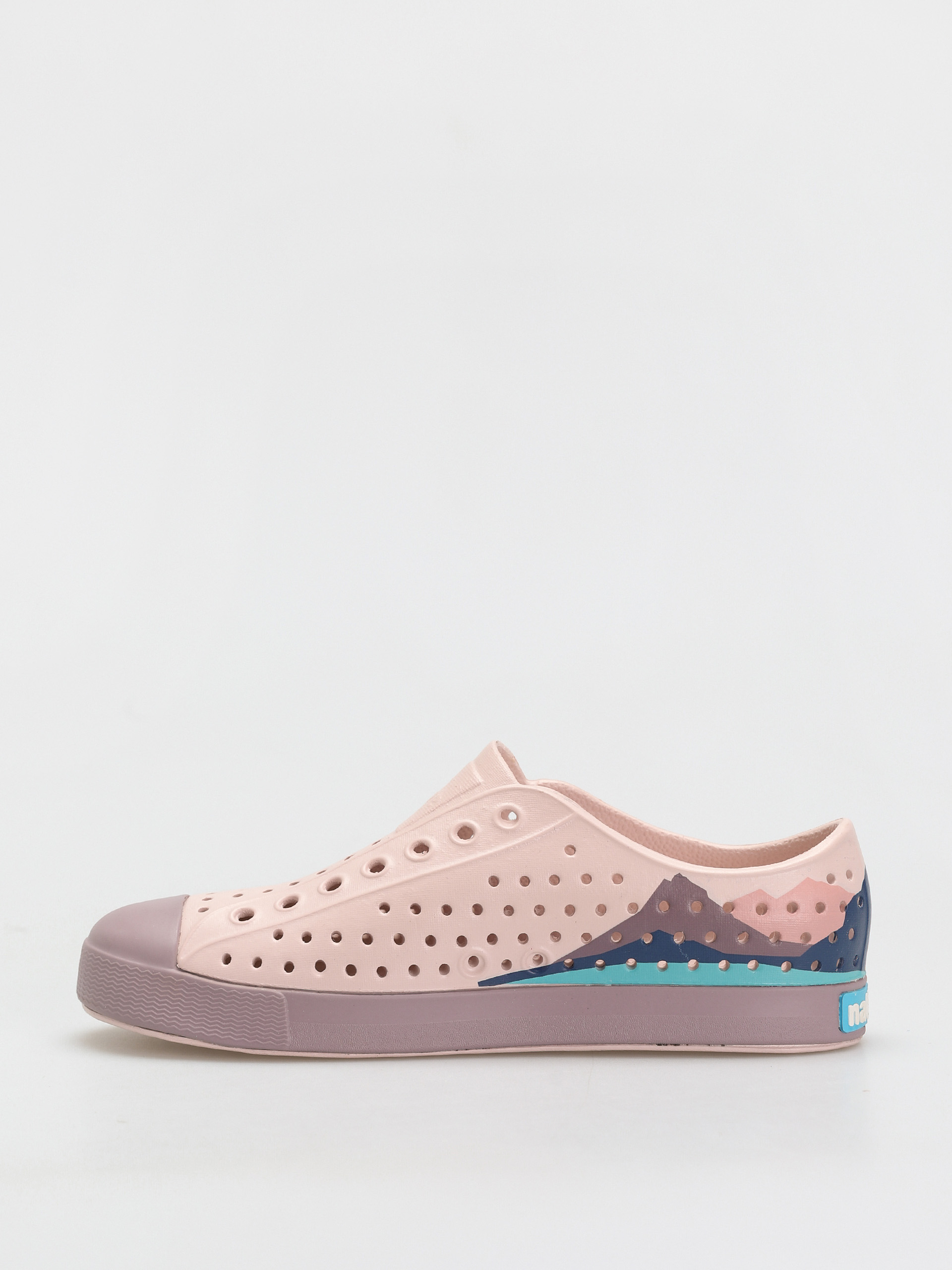 Buty Native Jefferson Block (dust pink/wildflower purple/frontier mountain block)