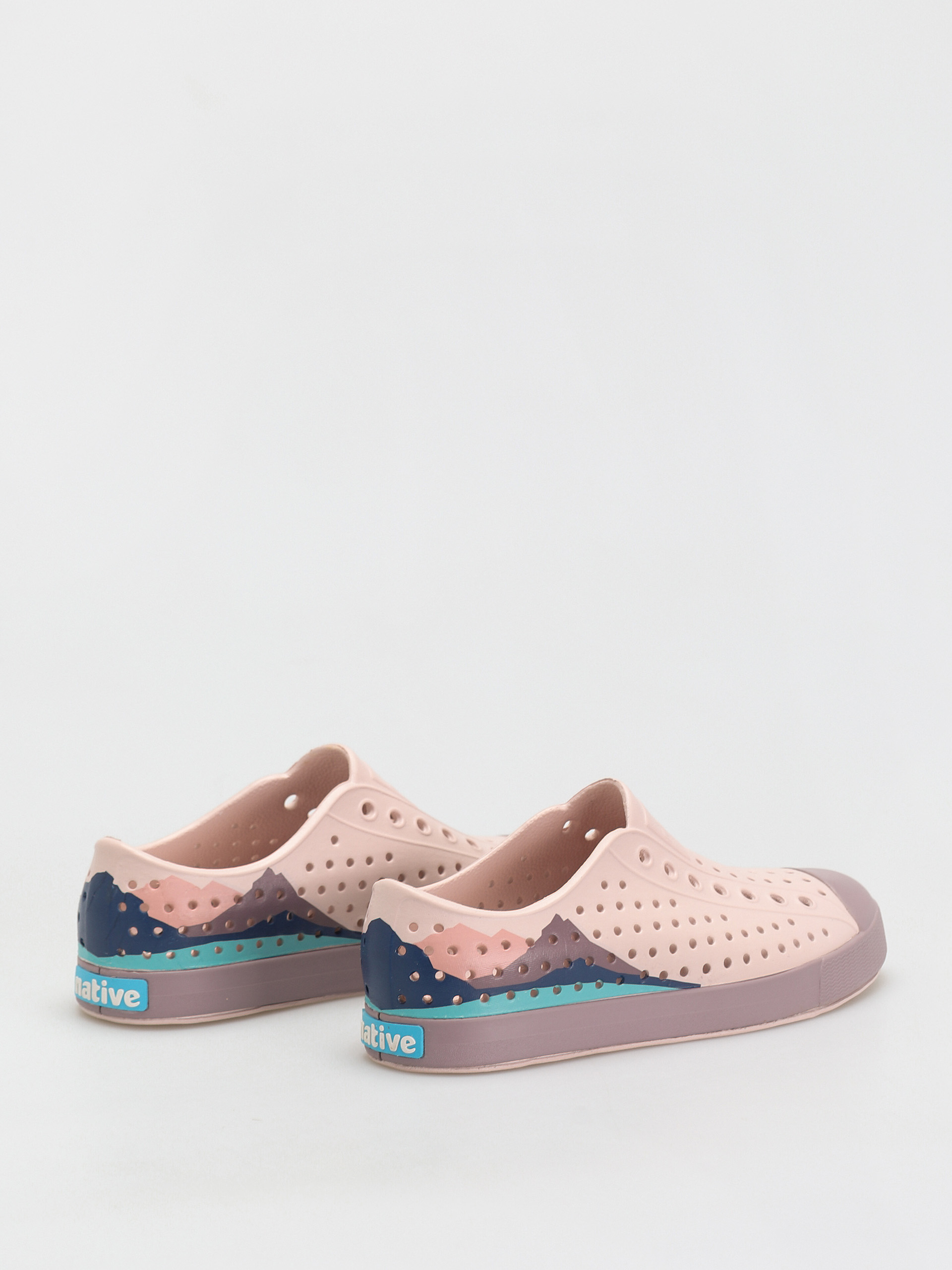 Buty Native Jefferson Block (dust pink/wildflower purple/frontier mountain block)