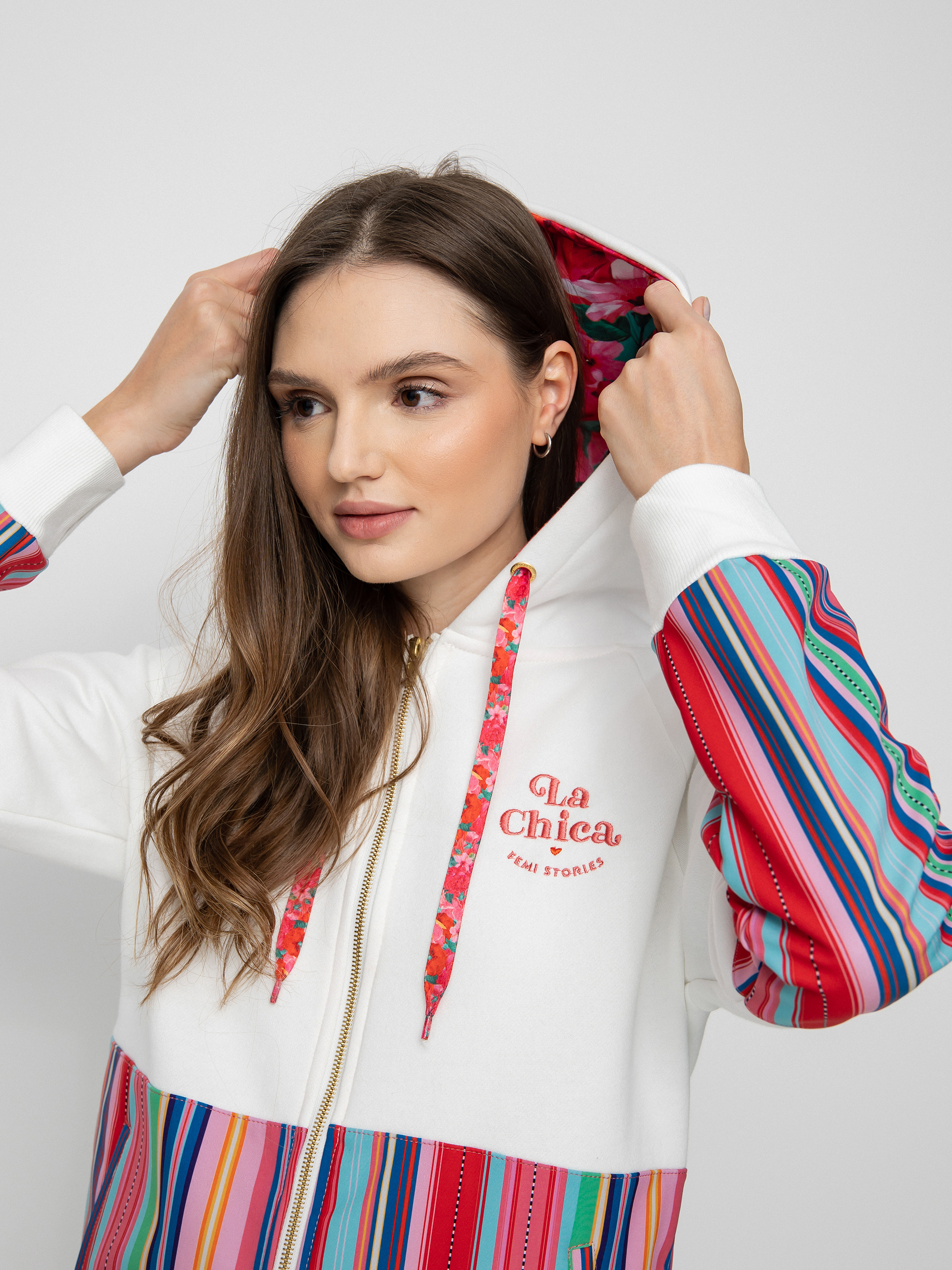 Bluza z kapturem Femi Stories Mago ZHD Wmn (lvs)